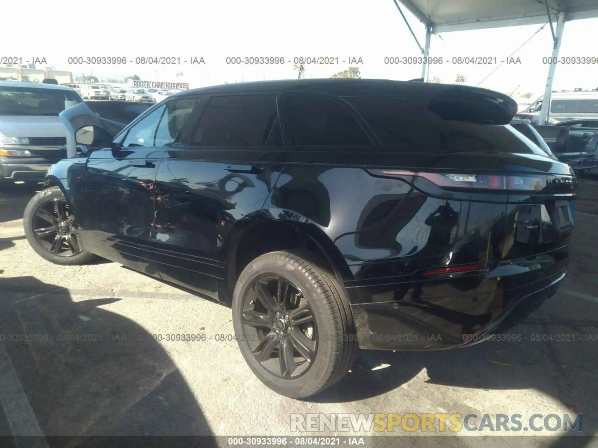 3 Photograph of a damaged car SALYL2EX6KA210734 LAND ROVER RANGE ROVER VELAR 2019