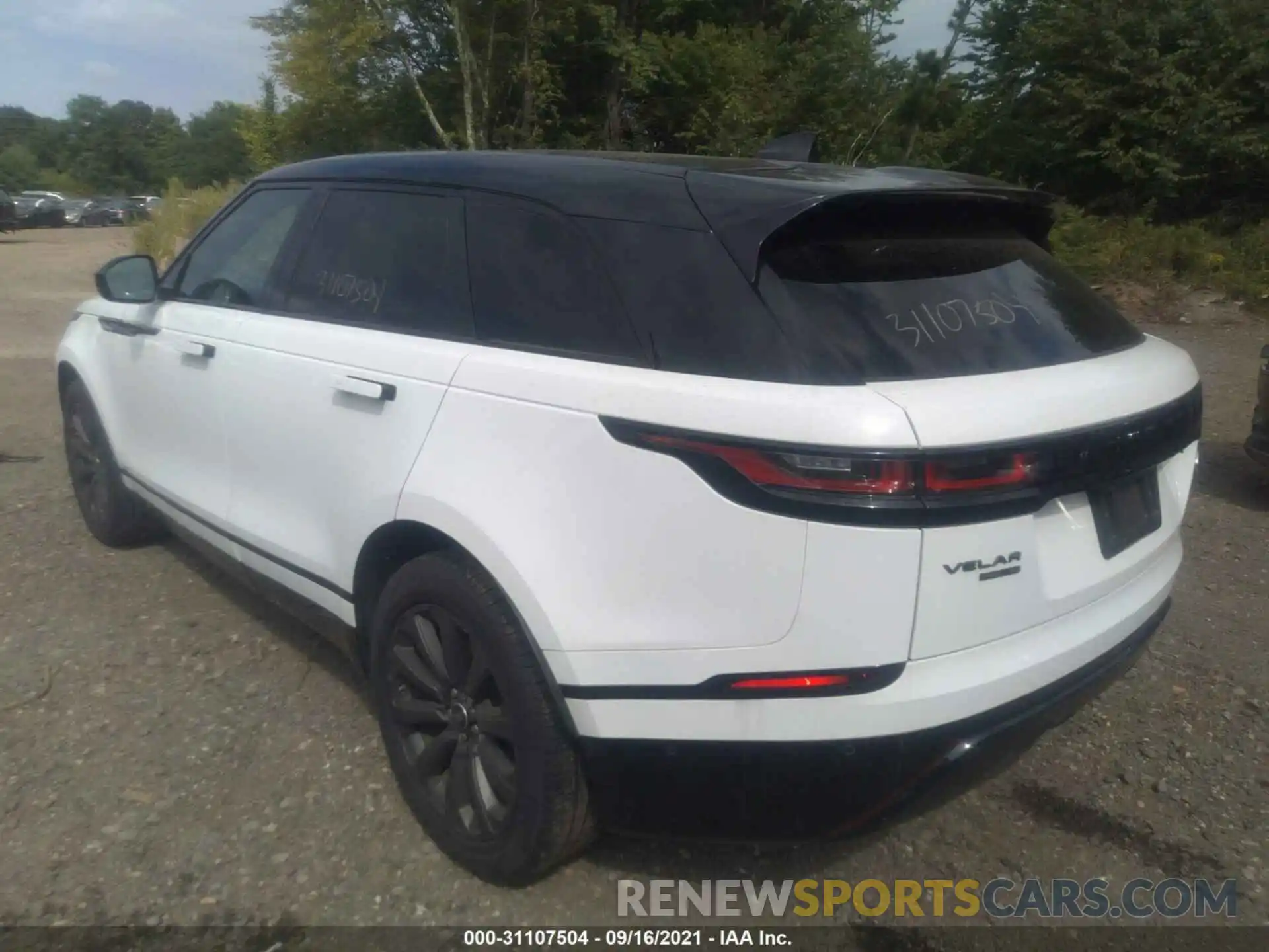 3 Photograph of a damaged car SALYL2EX6KA784945 LAND ROVER RANGE ROVER VELAR 2019