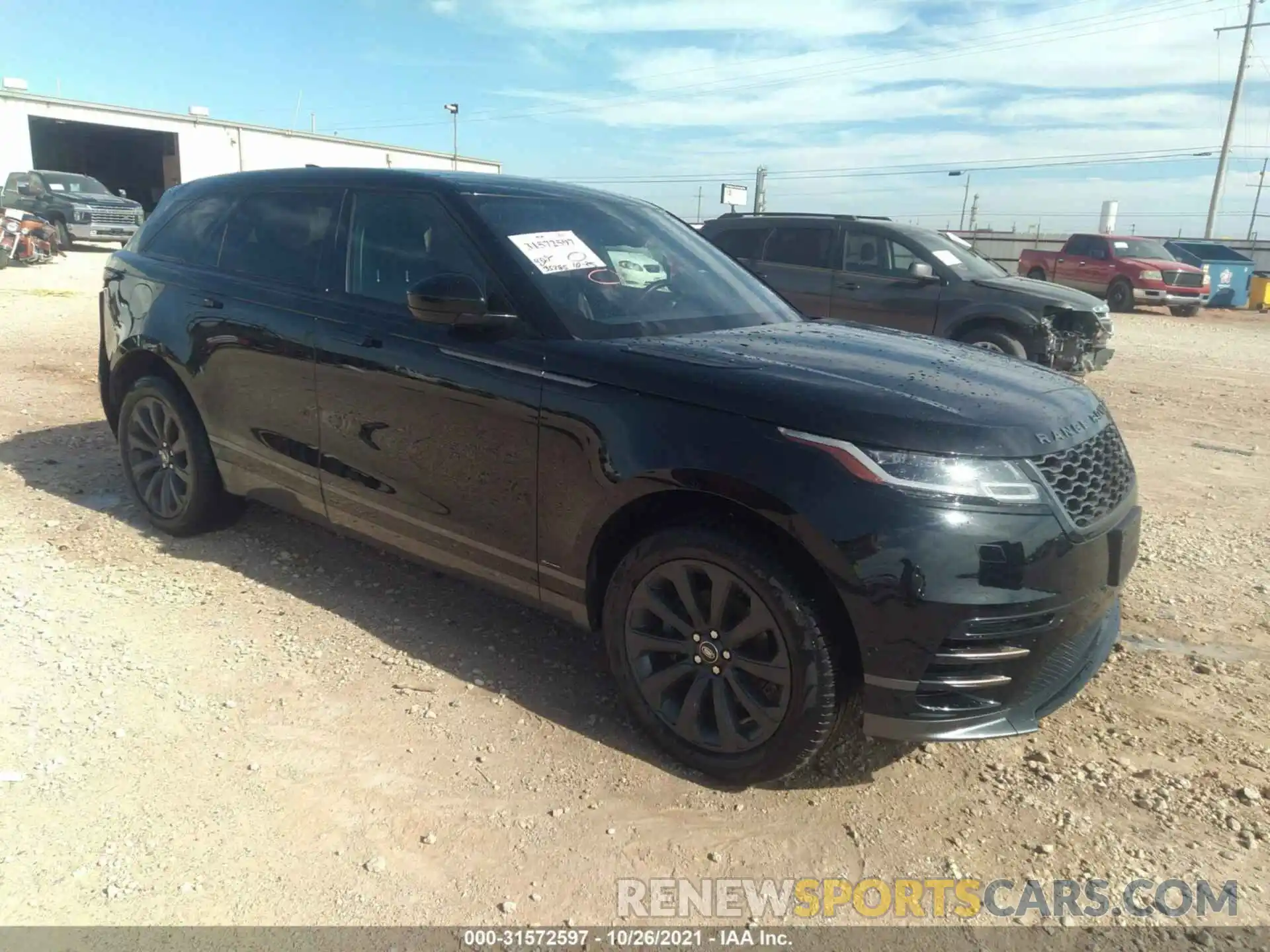 1 Photograph of a damaged car SALYL2EX6KA794861 LAND ROVER RANGE ROVER VELAR 2019