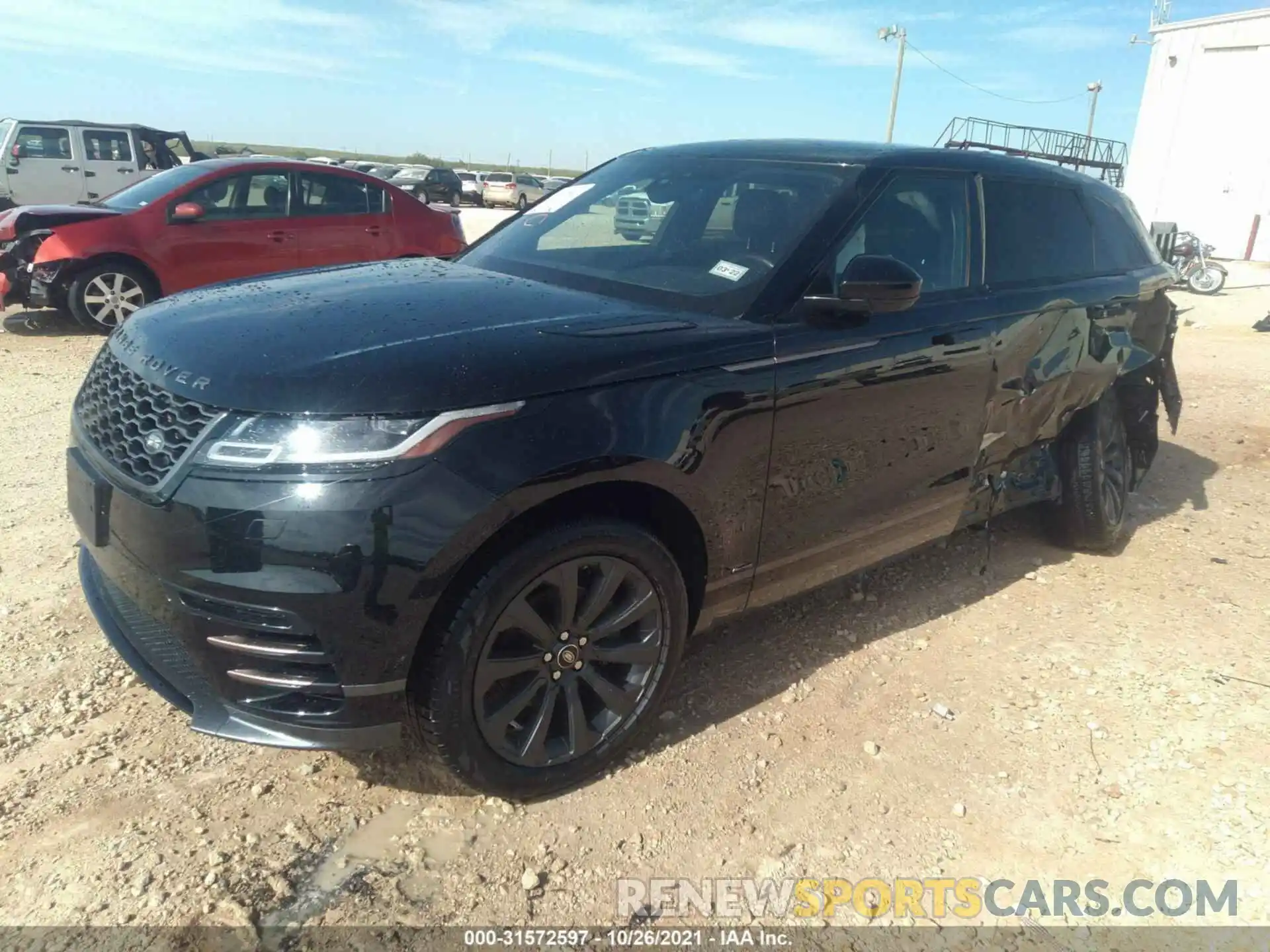 2 Photograph of a damaged car SALYL2EX6KA794861 LAND ROVER RANGE ROVER VELAR 2019