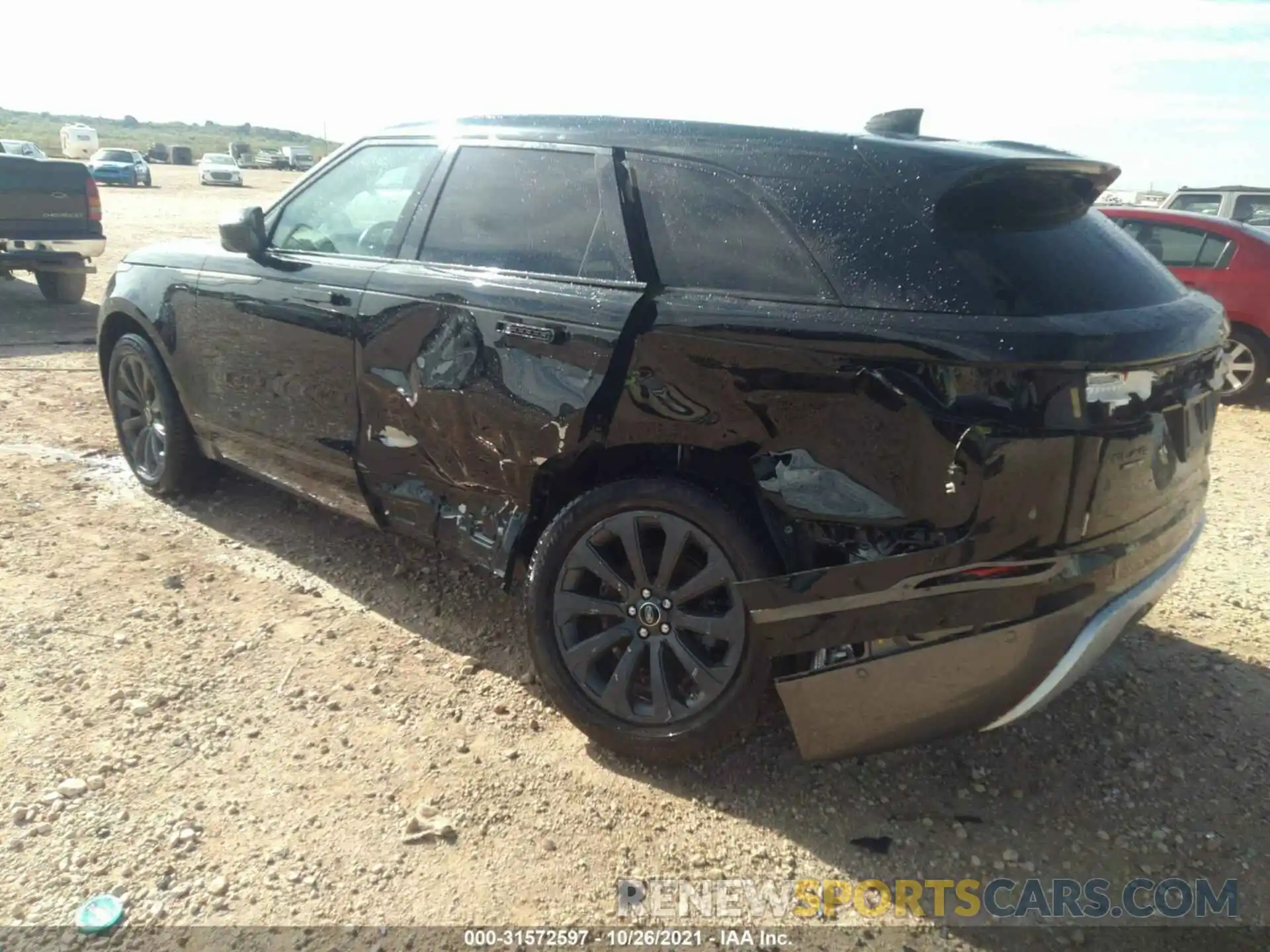 3 Photograph of a damaged car SALYL2EX6KA794861 LAND ROVER RANGE ROVER VELAR 2019