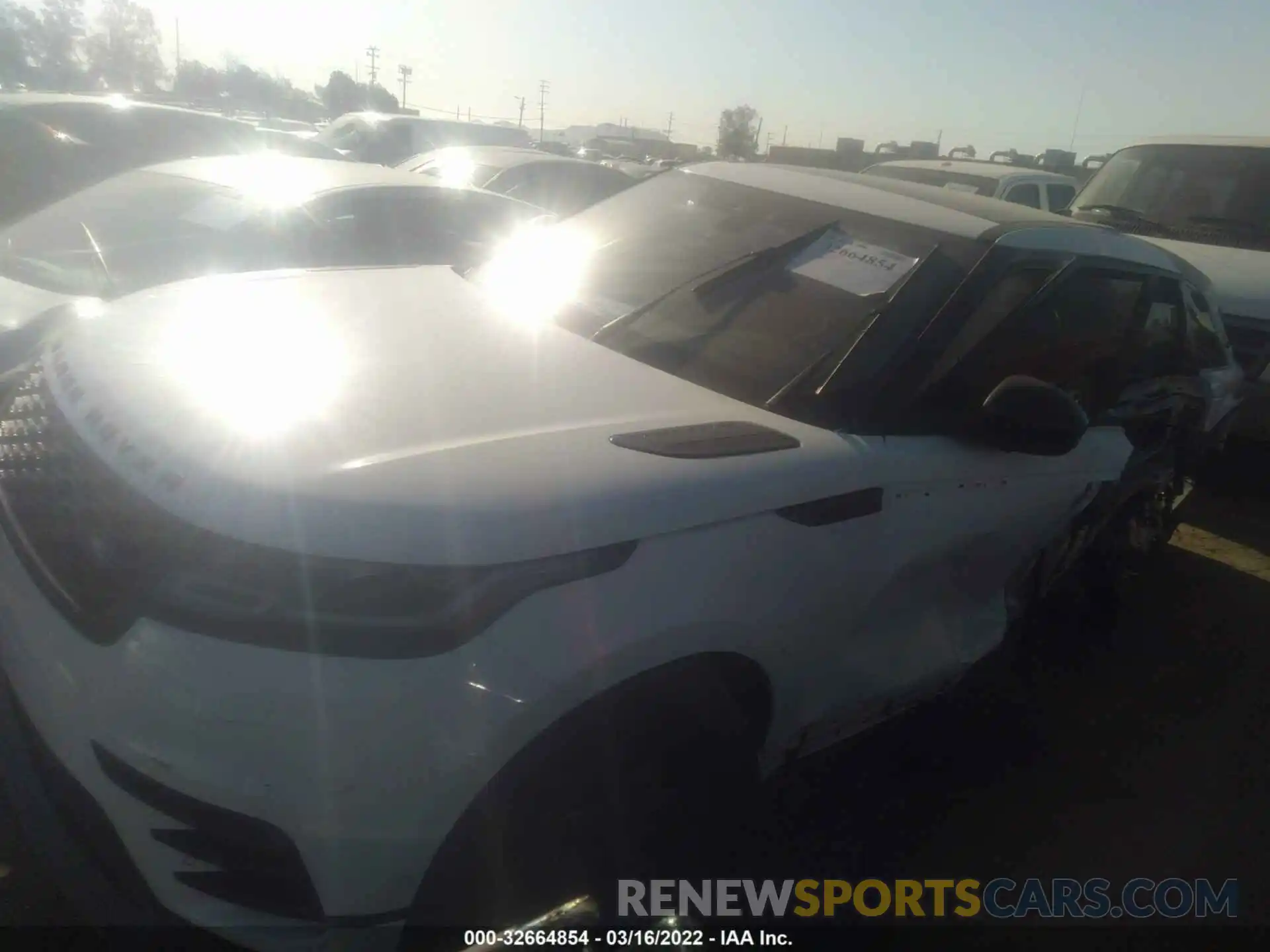 2 Photograph of a damaged car SALYL2EX7KA210547 LAND ROVER RANGE ROVER VELAR 2019