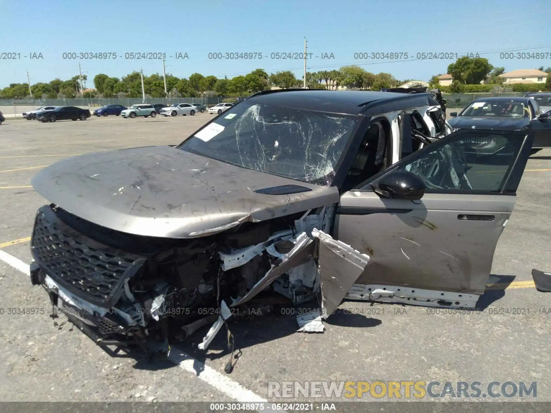 6 Photograph of a damaged car SALYL2EX7KA212024 LAND ROVER RANGE ROVER VELAR 2019