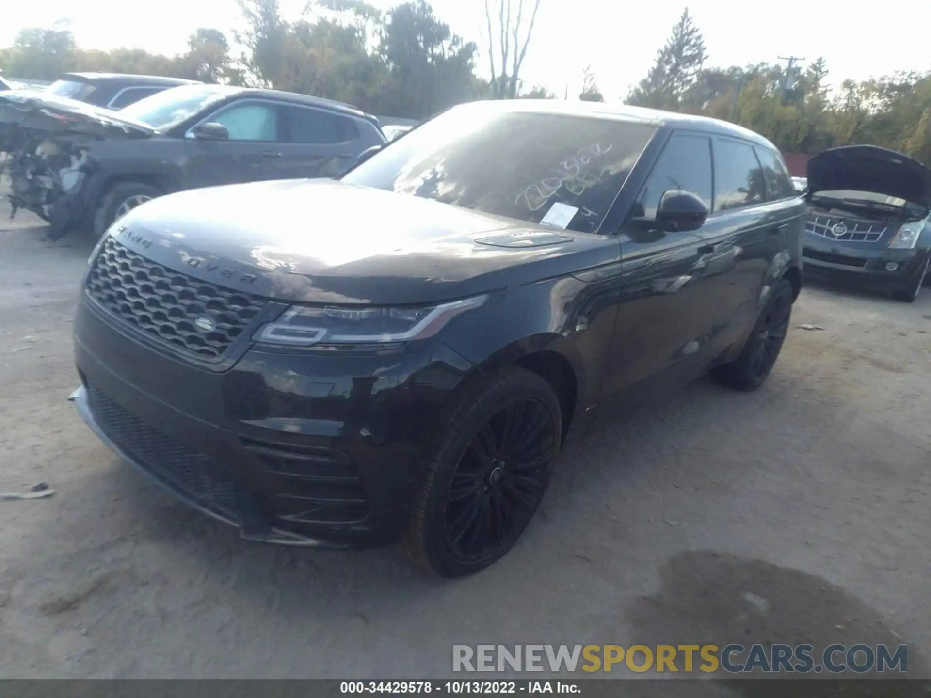 2 Photograph of a damaged car SALYL2EX7KA234864 LAND ROVER RANGE ROVER VELAR 2019