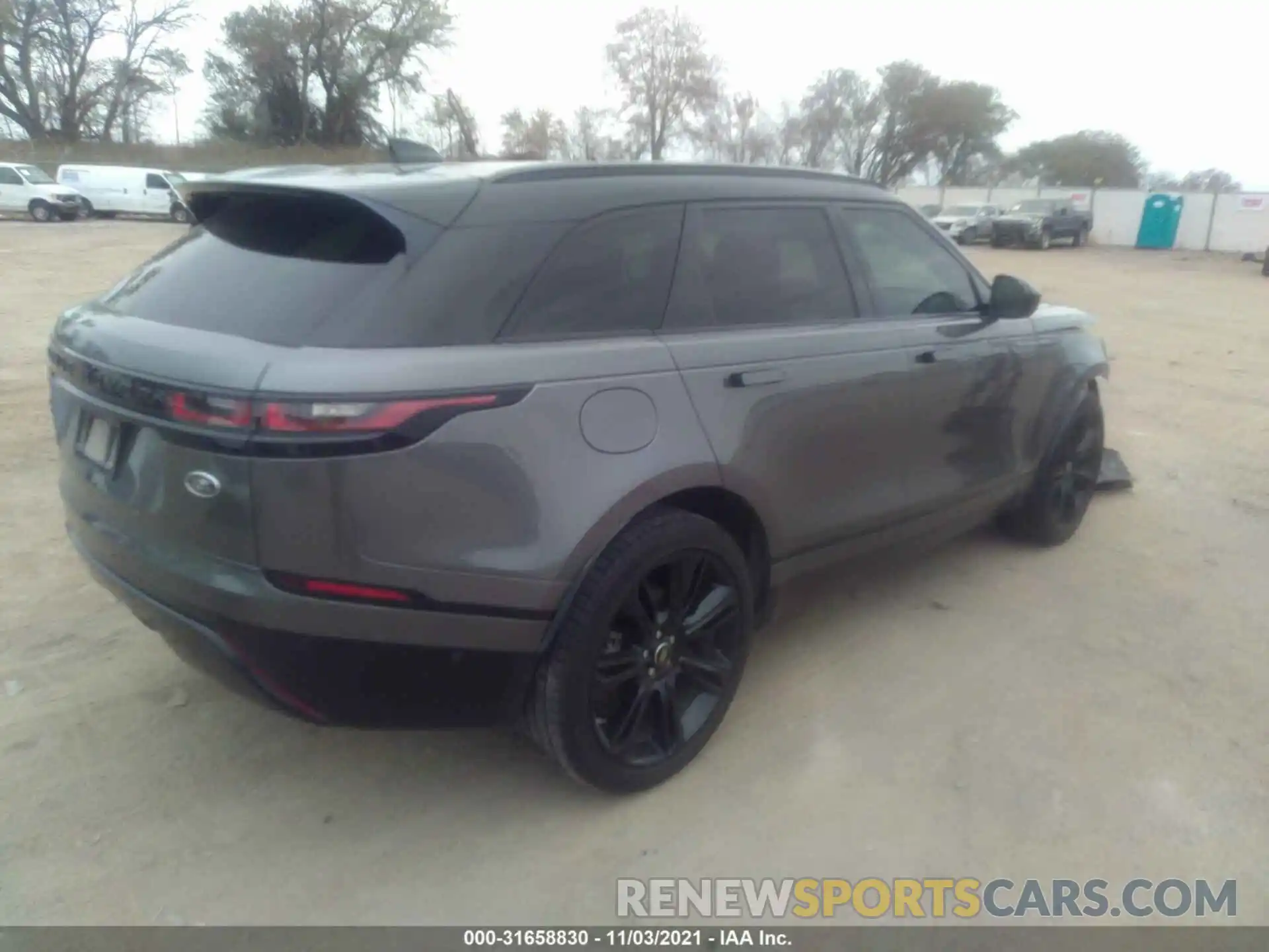 4 Photograph of a damaged car SALYL2EX8KA202795 LAND ROVER RANGE ROVER VELAR 2019