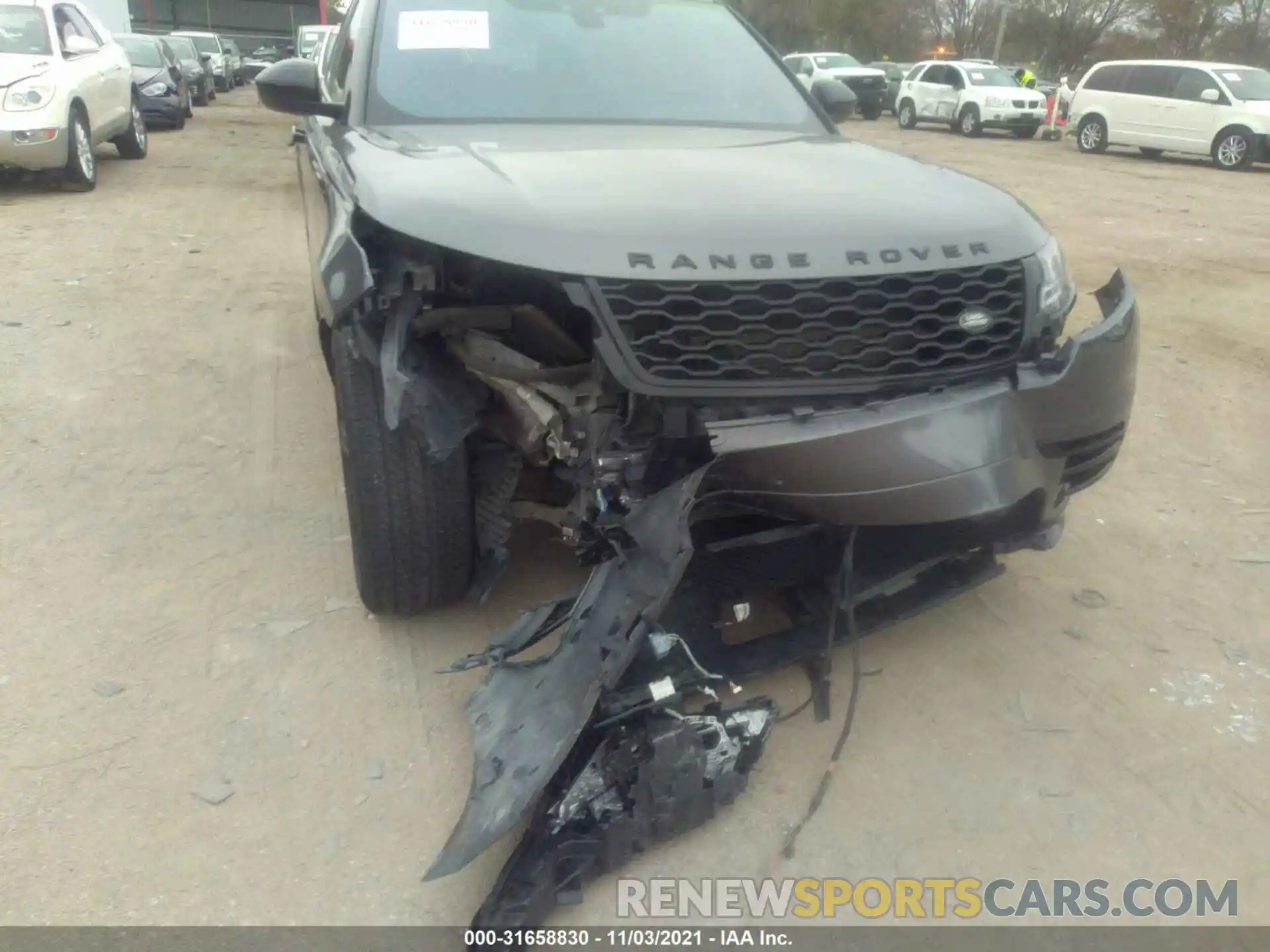 6 Photograph of a damaged car SALYL2EX8KA202795 LAND ROVER RANGE ROVER VELAR 2019