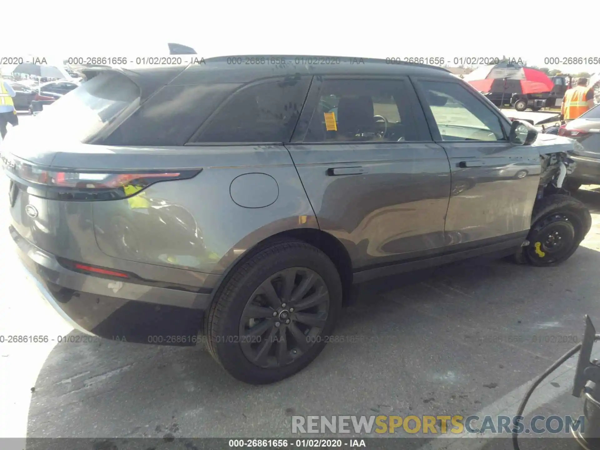 4 Photograph of a damaged car SALYL2EX8KA218348 LAND ROVER RANGE ROVER VELAR 2019