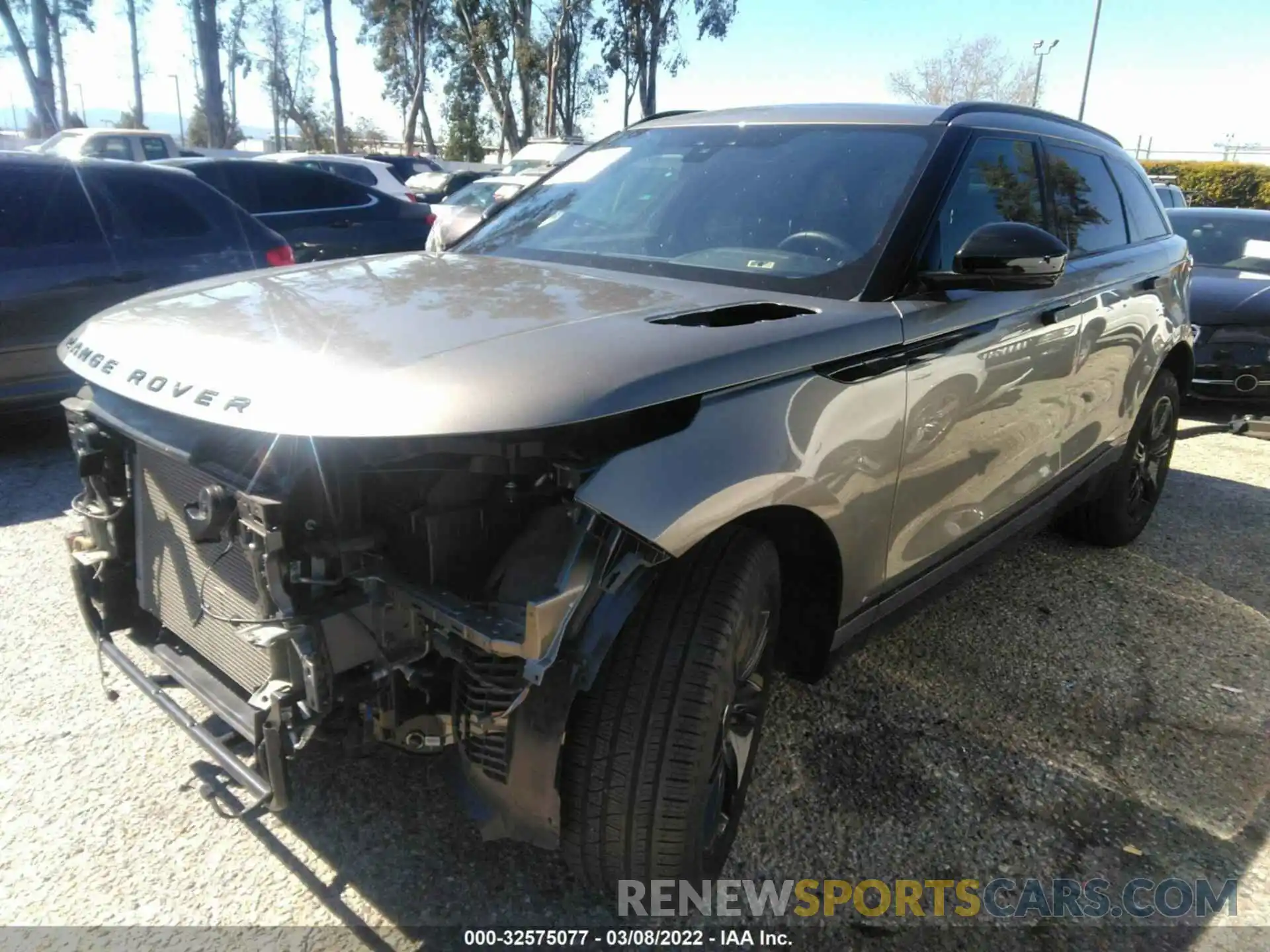 2 Photograph of a damaged car SALYL2EX8KA234517 LAND ROVER RANGE ROVER VELAR 2019