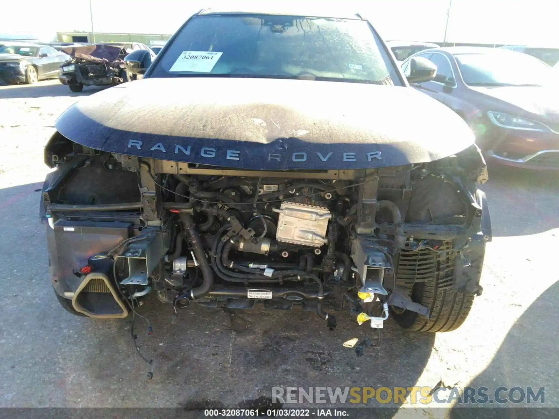 6 Photograph of a damaged car SALYL2EX9KA216589 LAND ROVER RANGE ROVER VELAR 2019