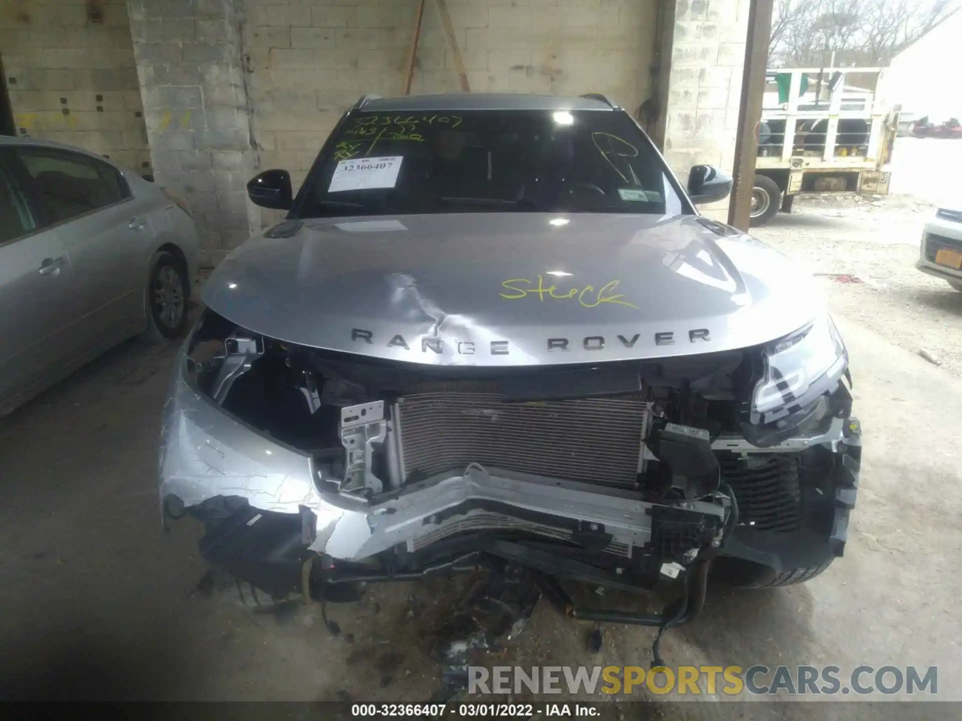 10 Photograph of a damaged car SALYL2EX9KA220934 LAND ROVER RANGE ROVER VELAR 2019