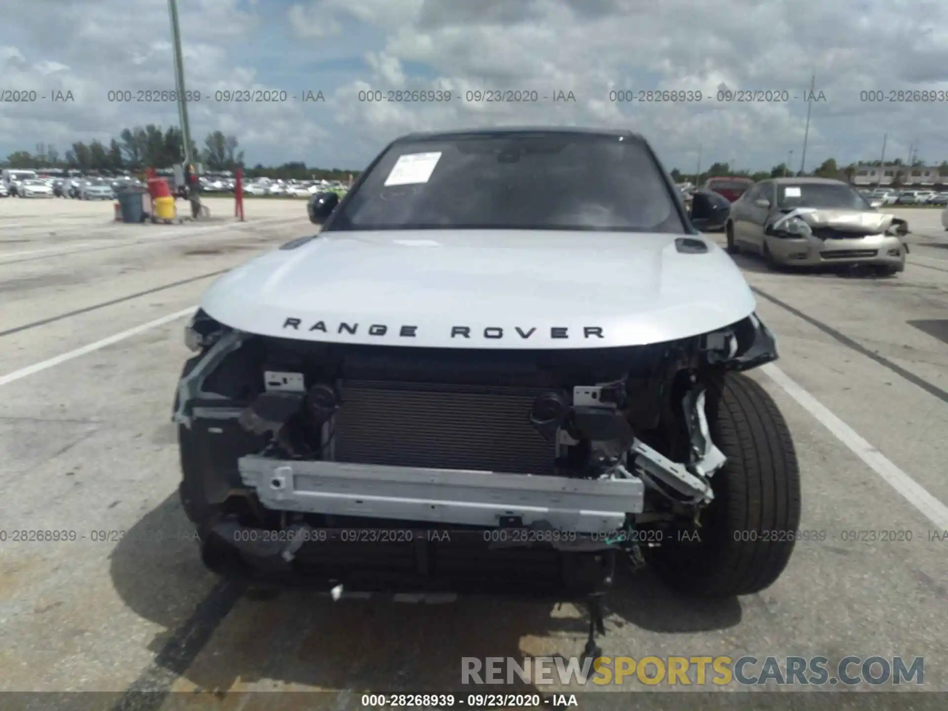 6 Photograph of a damaged car SALYL2EXXKA216455 LAND ROVER RANGE ROVER VELAR 2019