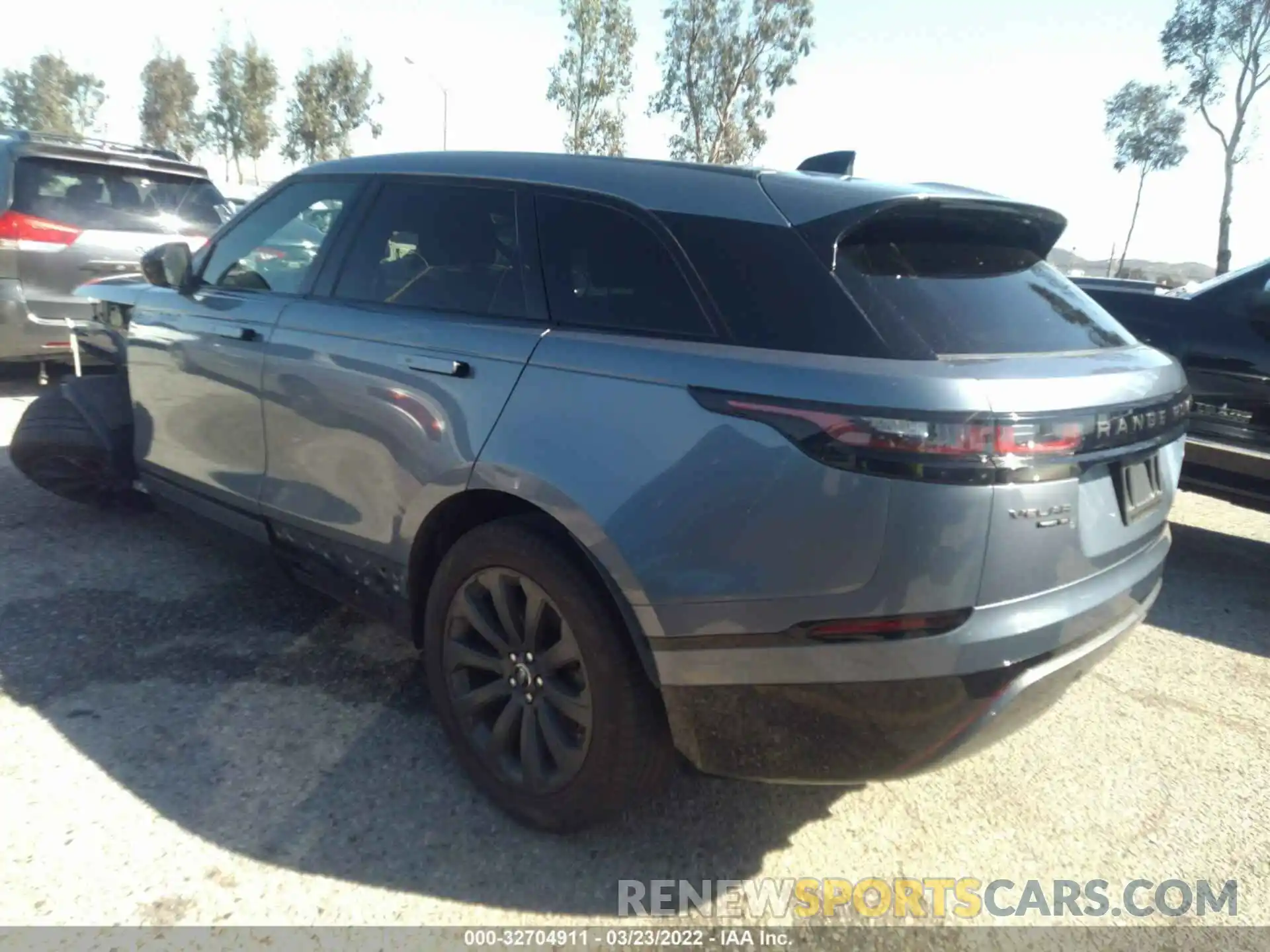 3 Photograph of a damaged car SALYL2EXXKA235121 LAND ROVER RANGE ROVER VELAR 2019