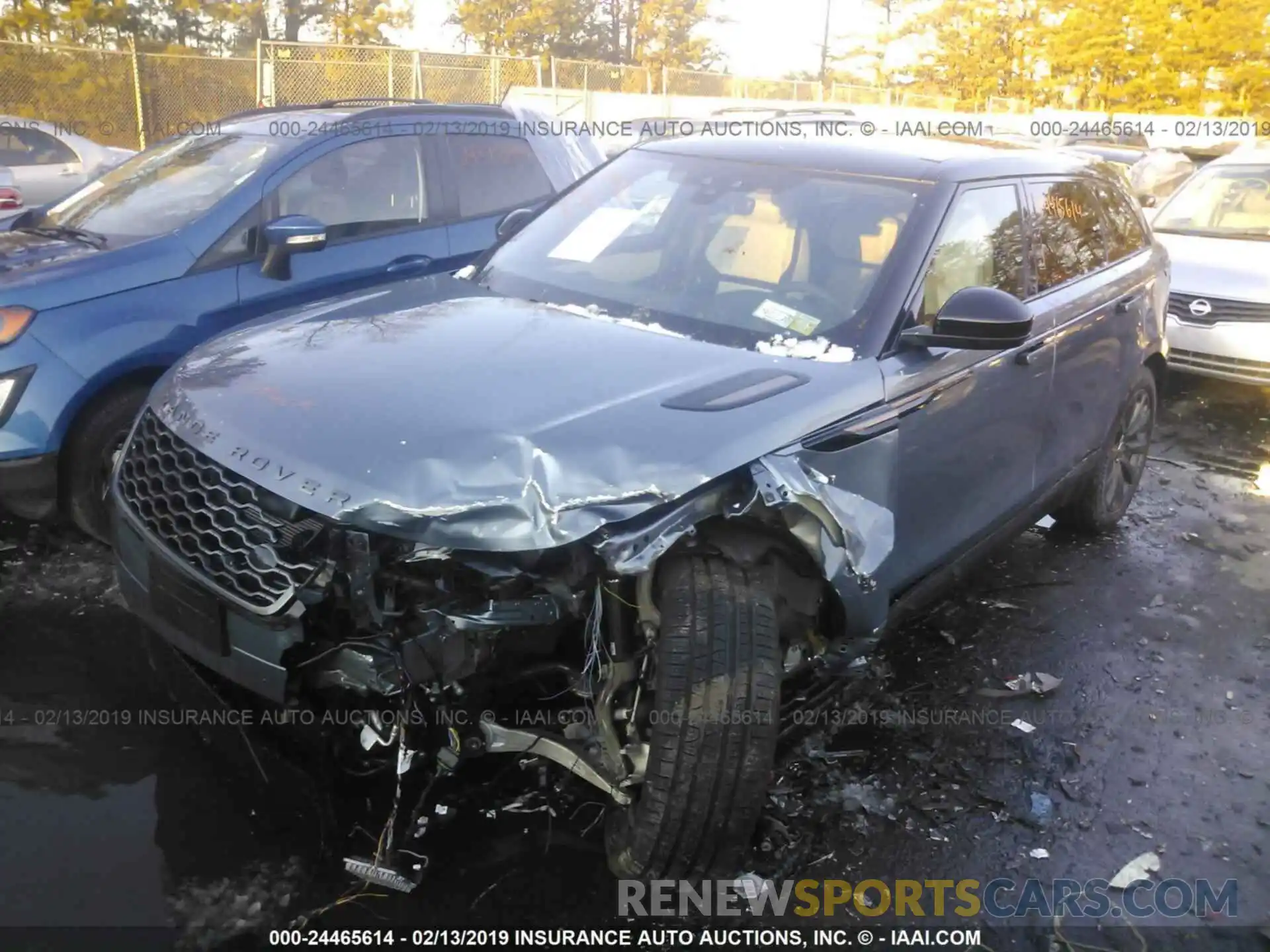 2 Photograph of a damaged car SALYL2EXXKA784771 LAND ROVER RANGE ROVER VELAR 2019