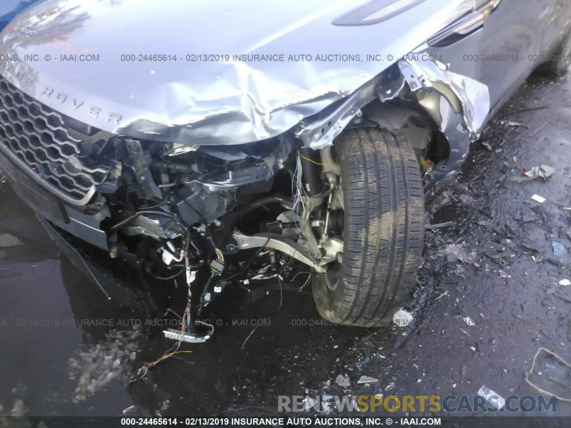 6 Photograph of a damaged car SALYL2EXXKA784771 LAND ROVER RANGE ROVER VELAR 2019