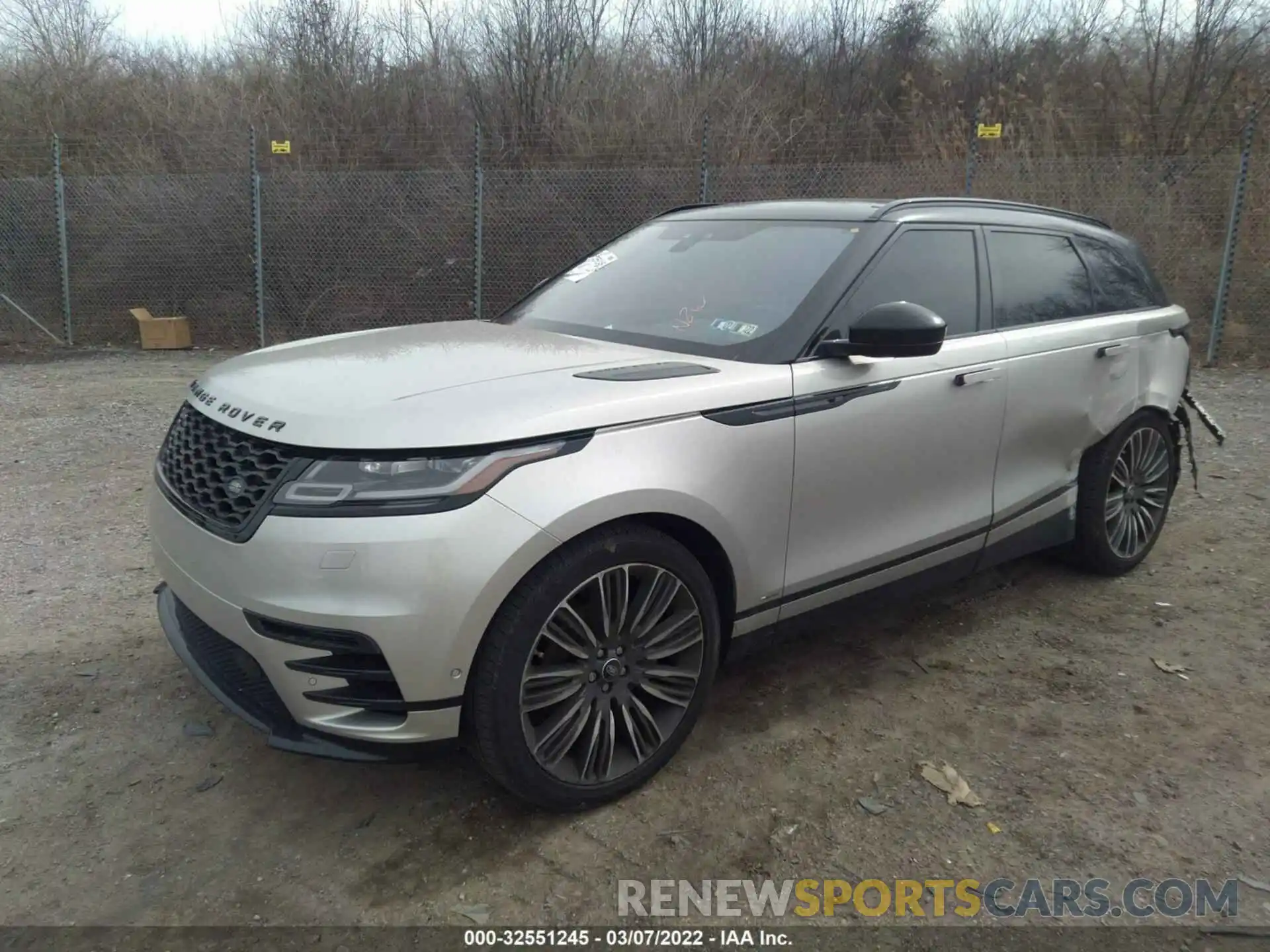 2 Photograph of a damaged car SALYL2FV6KA226512 LAND ROVER RANGE ROVER VELAR 2019