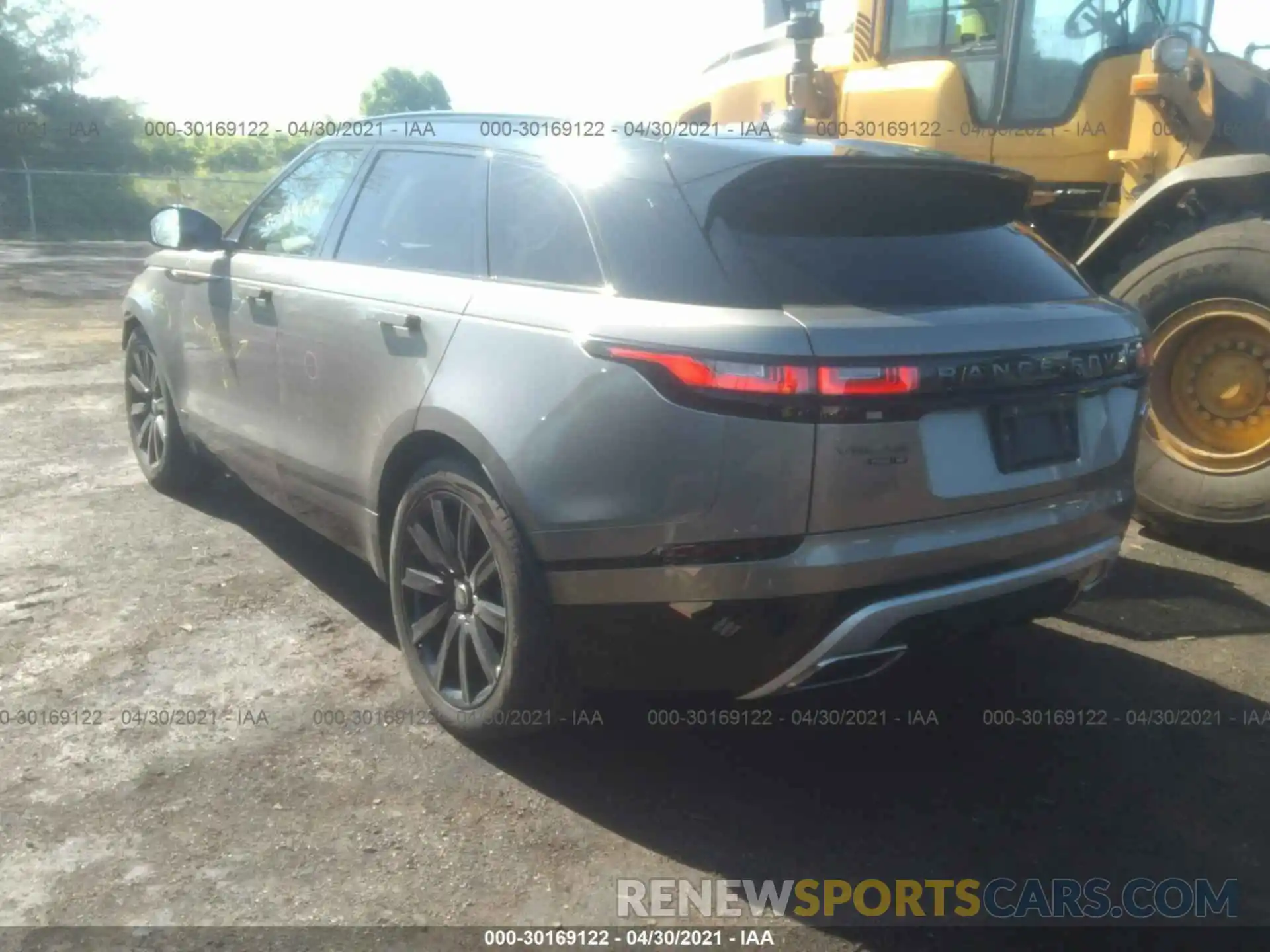 3 Фотография поврежденного автомобиля SALYL2FV6KA234271 LAND ROVER RANGE ROVER VELAR 2019