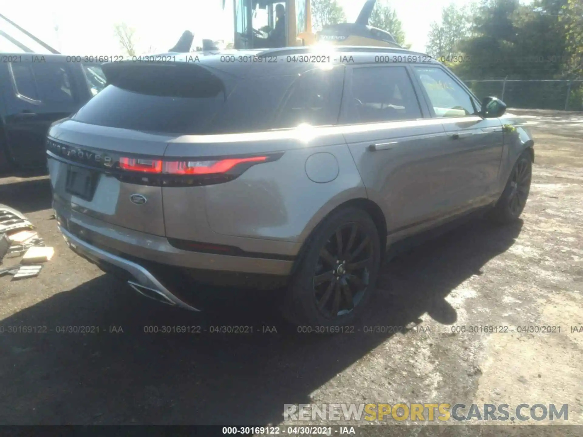 4 Фотография поврежденного автомобиля SALYL2FV6KA234271 LAND ROVER RANGE ROVER VELAR 2019