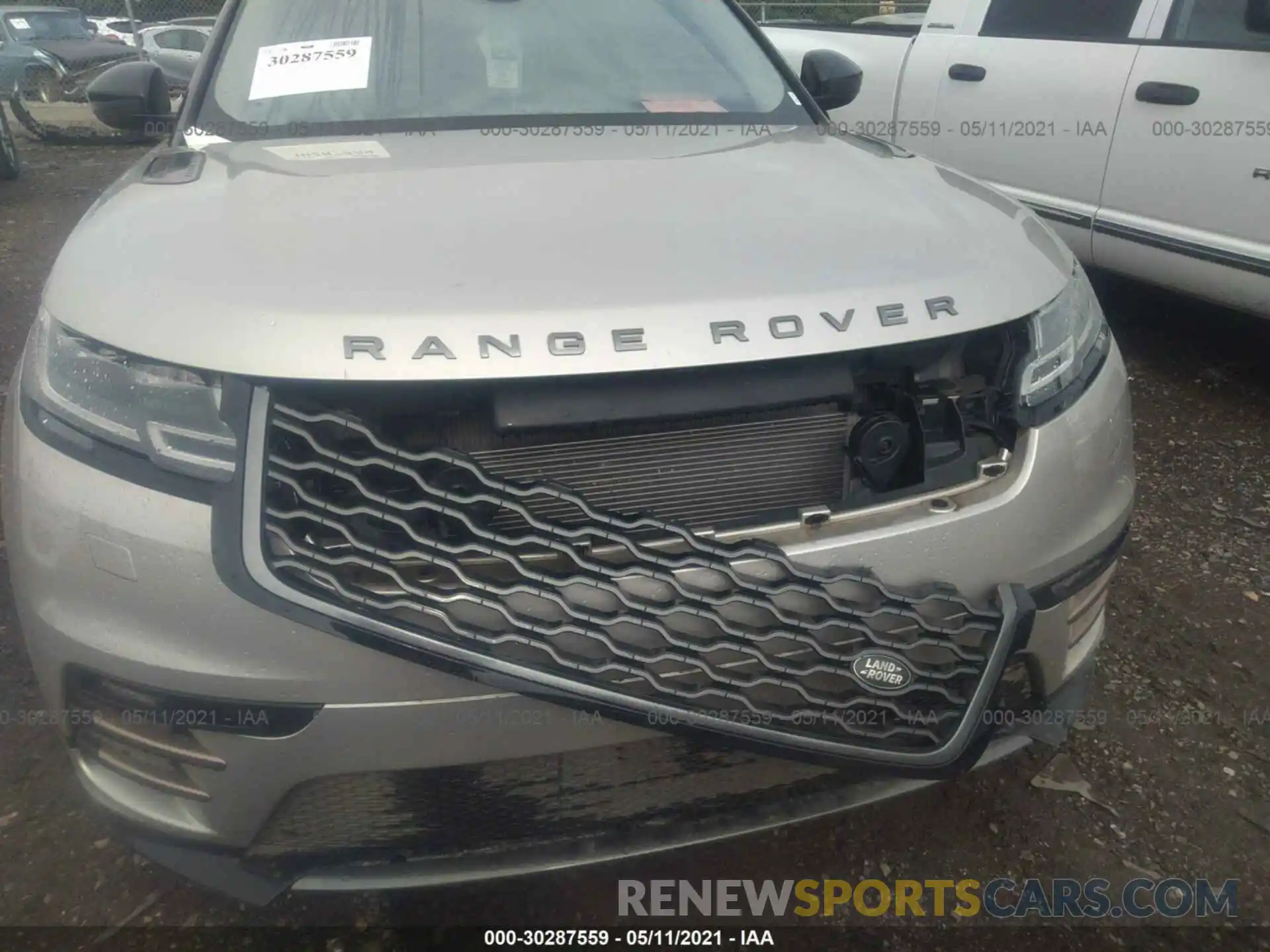 6 Photograph of a damaged car SALYL2FV8KA218833 LAND ROVER RANGE ROVER VELAR 2019