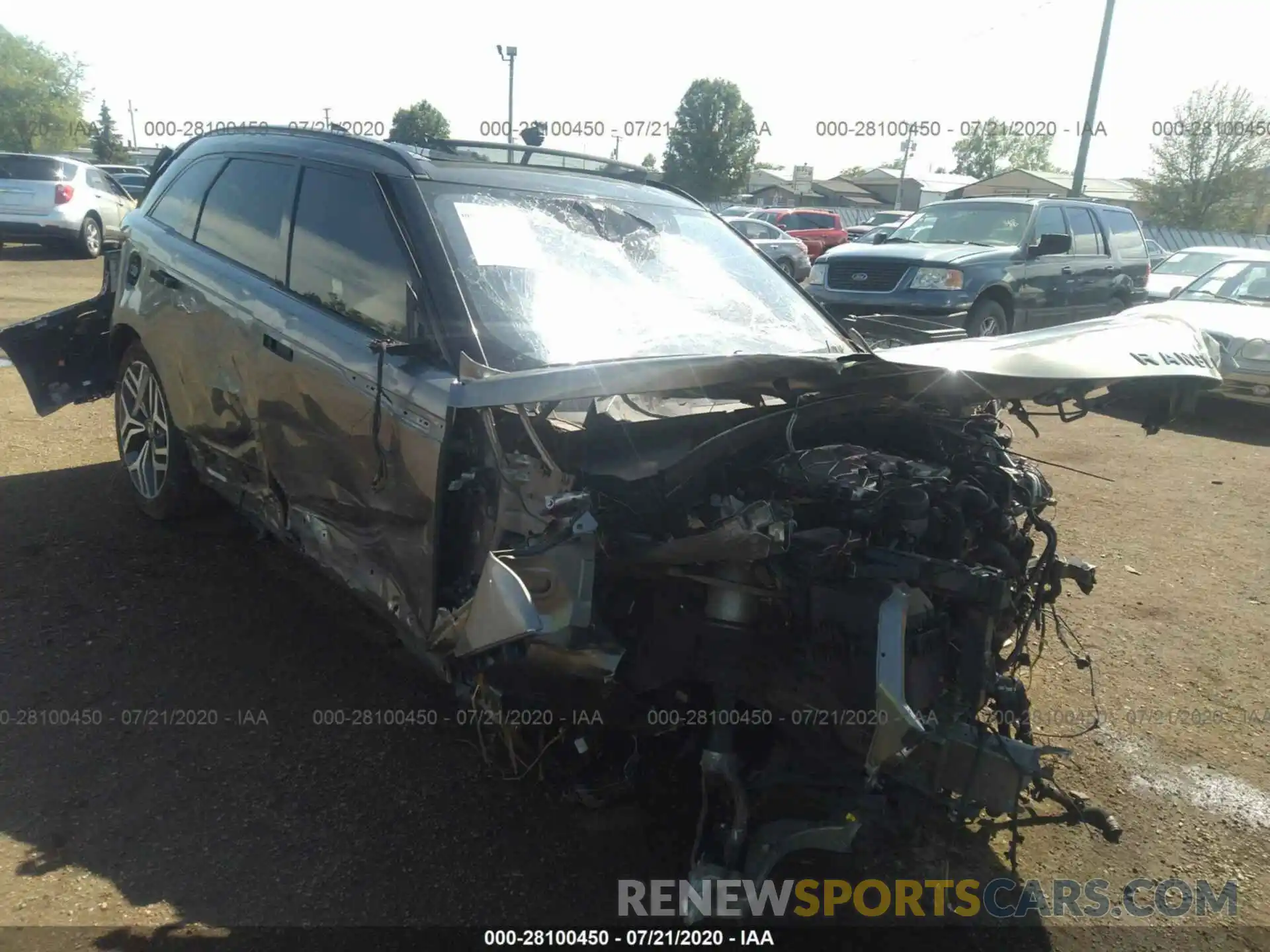 6 Photograph of a damaged car SALYM2EV4KA791226 LAND ROVER RANGE ROVER VELAR 2019