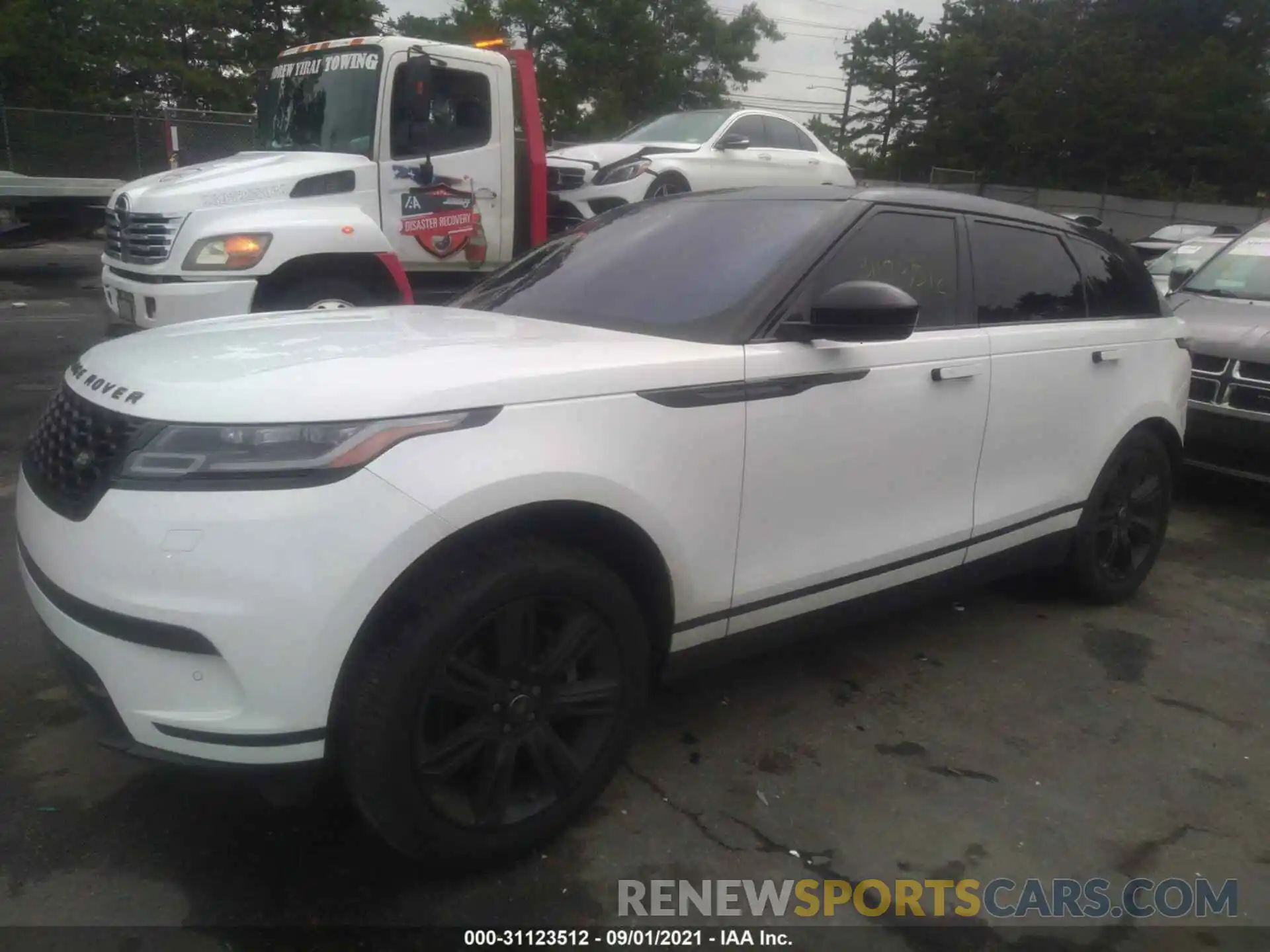 2 Photograph of a damaged car SALYB2EX0LA271274 LAND ROVER RANGE ROVER VELAR 2020