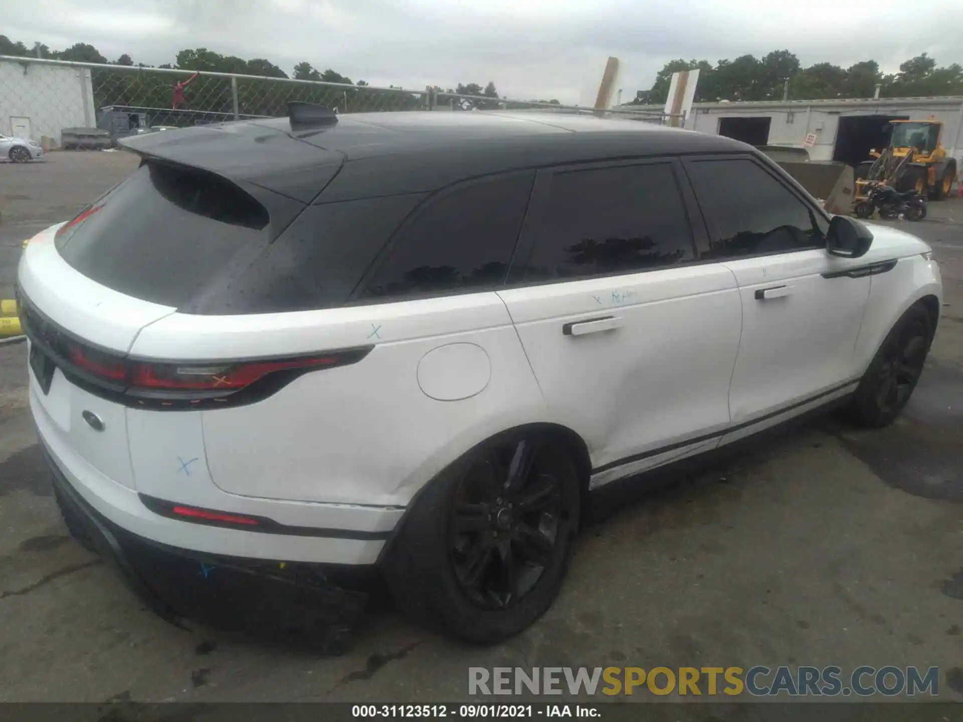 4 Фотография поврежденного автомобиля SALYB2EX0LA271274 LAND ROVER RANGE ROVER VELAR 2020