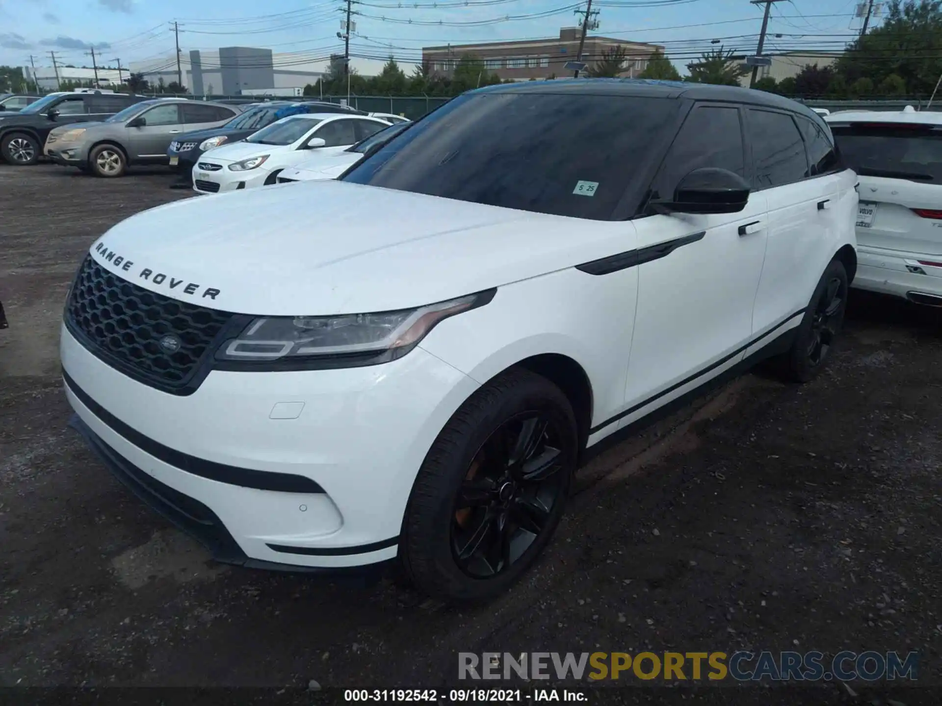 2 Фотография поврежденного автомобиля SALYB2EX0LA278001 LAND ROVER RANGE ROVER VELAR 2020