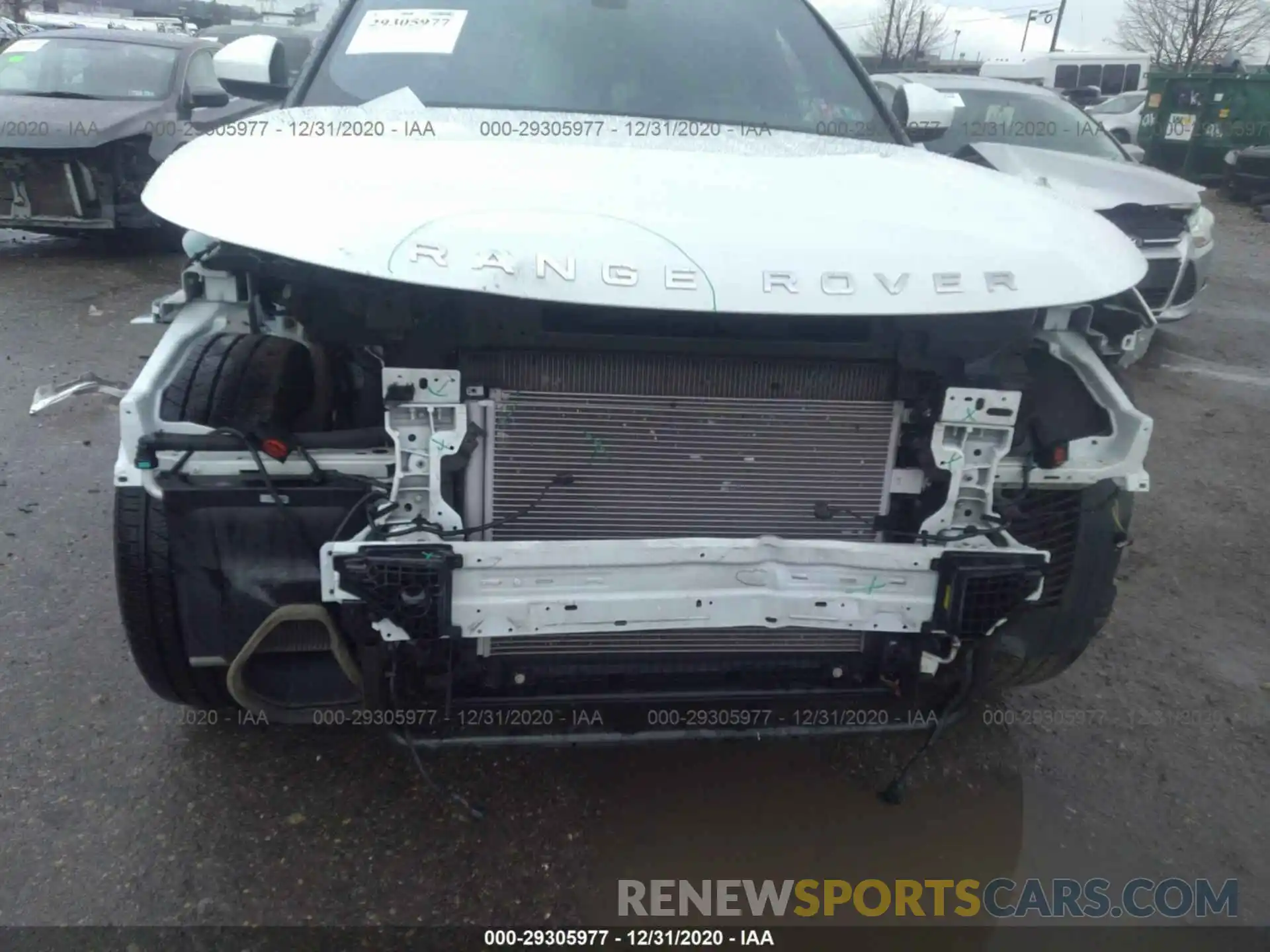 6 Photograph of a damaged car SALYB2EX1LA239823 LAND ROVER RANGE ROVER VELAR 2020