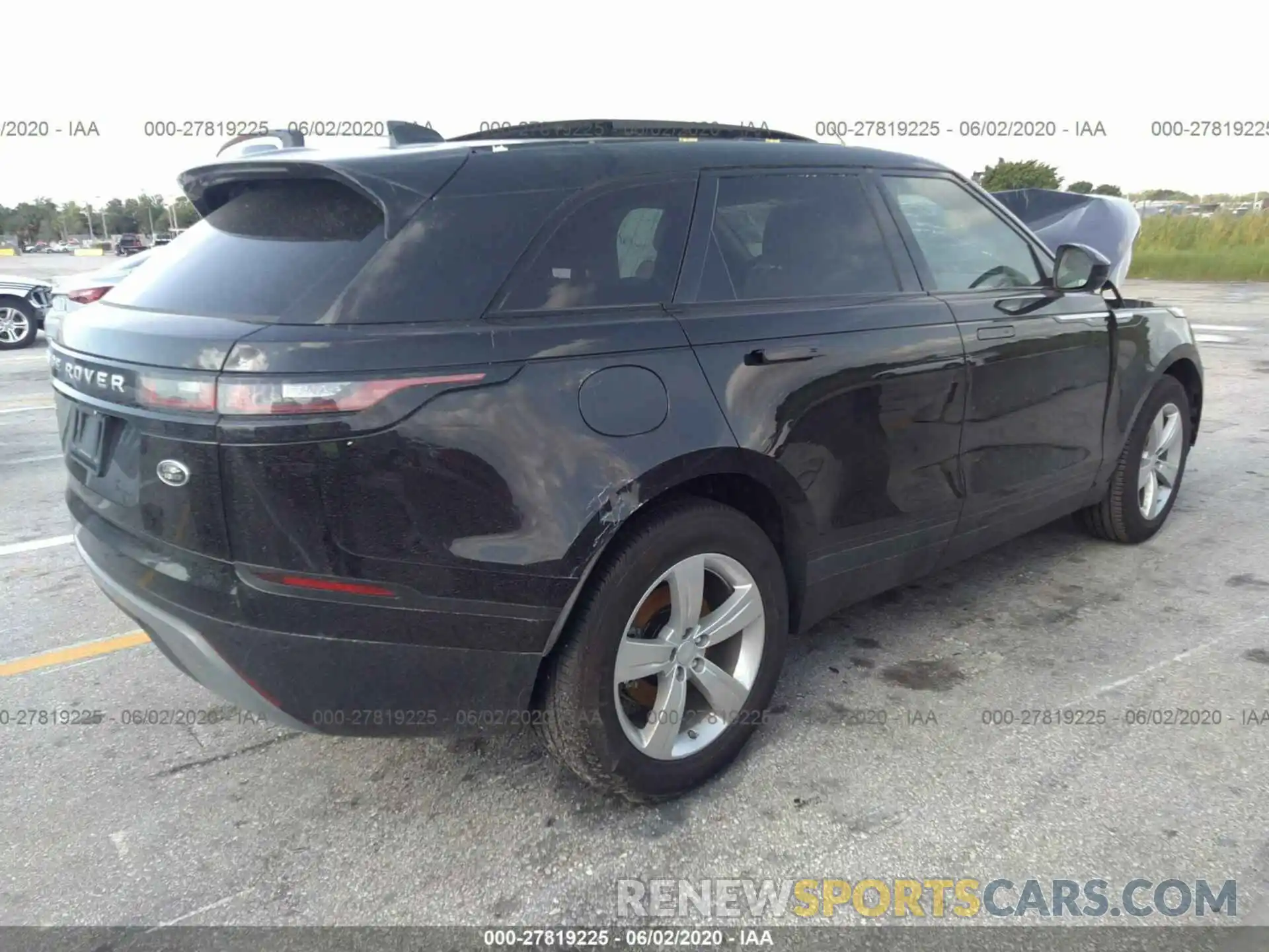 4 Photograph of a damaged car SALYB2EX1LA256699 LAND ROVER RANGE ROVER VELAR 2020