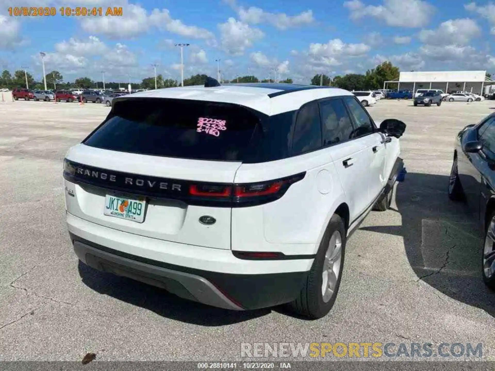 17 Photograph of a damaged car SALYB2EX1LA258954 LAND ROVER RANGE ROVER VELAR 2020