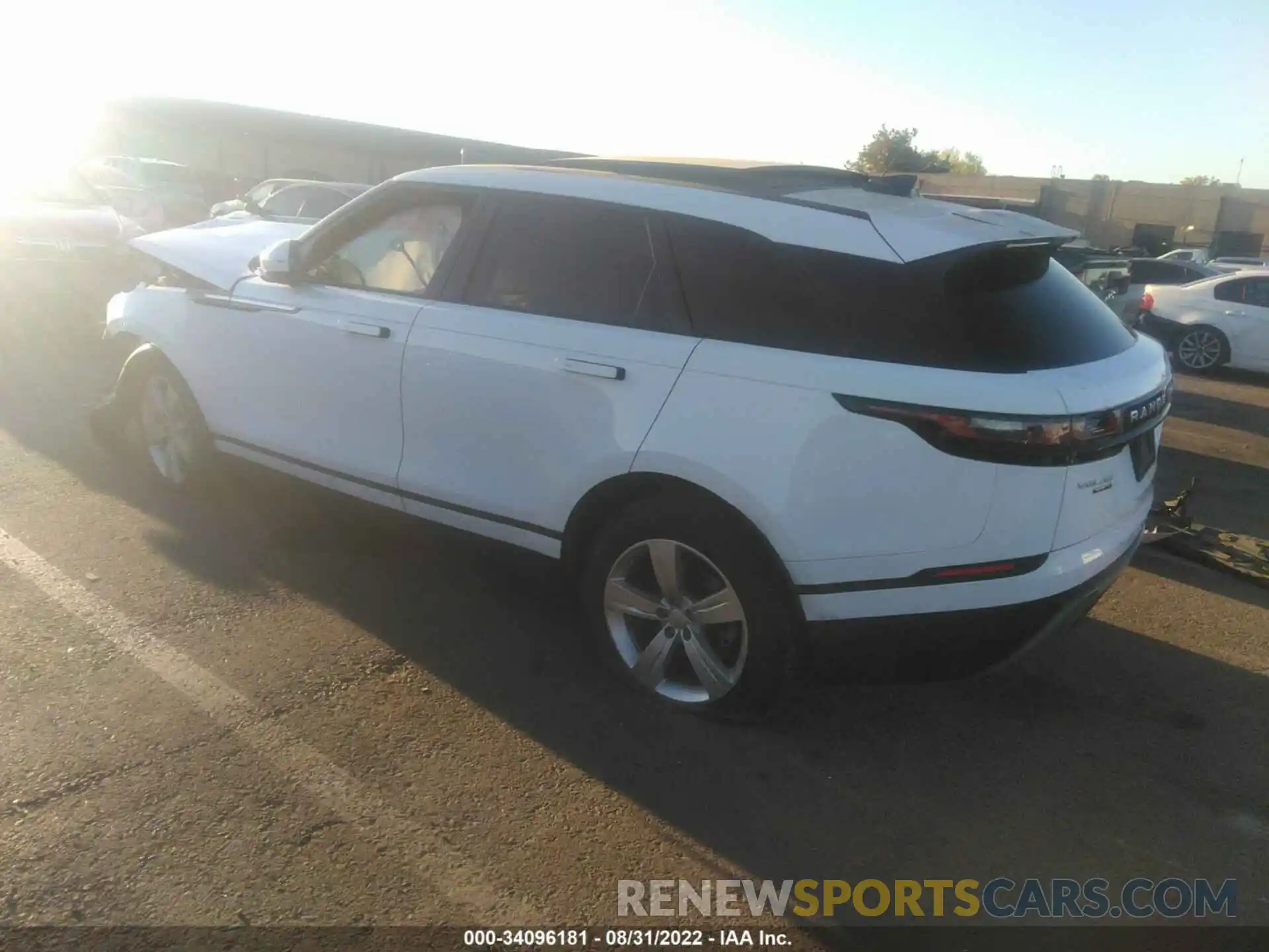 3 Photograph of a damaged car SALYB2EX1LA285443 LAND ROVER RANGE ROVER VELAR 2020