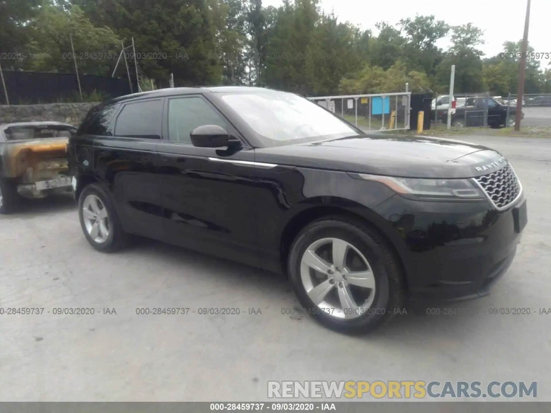 1 Photograph of a damaged car SALYB2EX2LA249681 LAND ROVER RANGE ROVER VELAR 2020