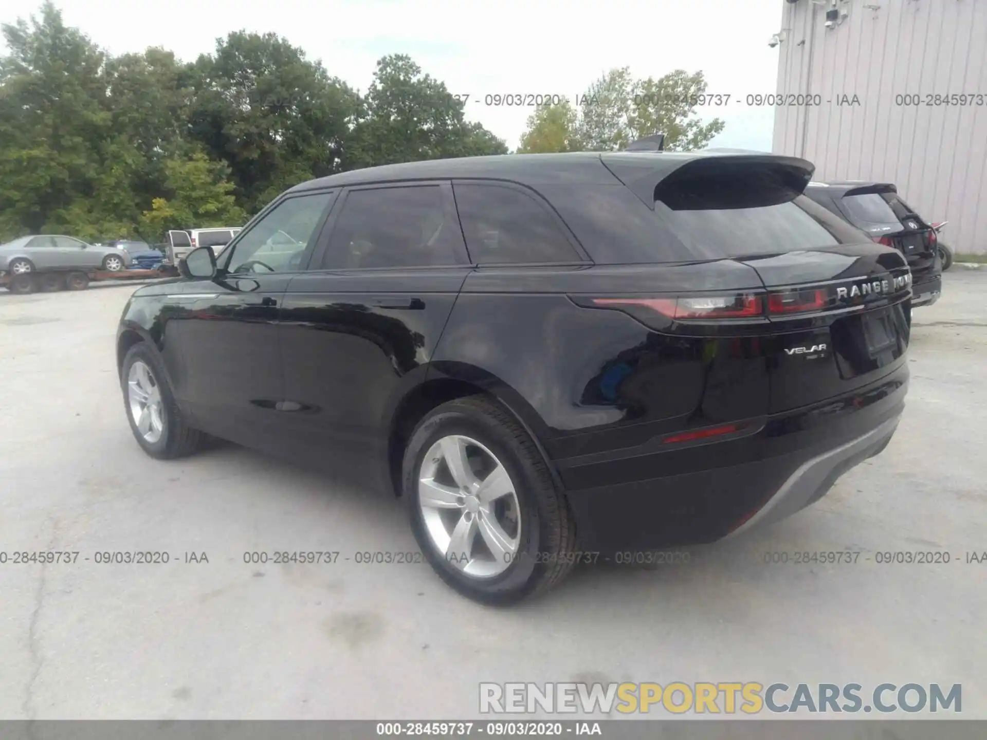 3 Photograph of a damaged car SALYB2EX2LA249681 LAND ROVER RANGE ROVER VELAR 2020