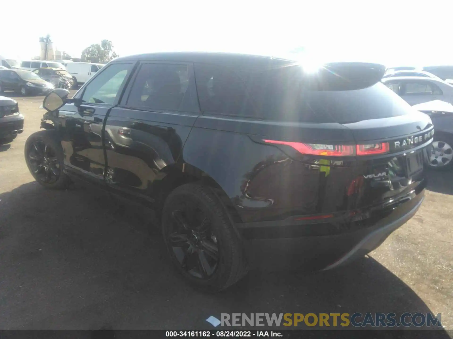 3 Photograph of a damaged car SALYB2EX2LA273818 LAND ROVER RANGE ROVER VELAR 2020