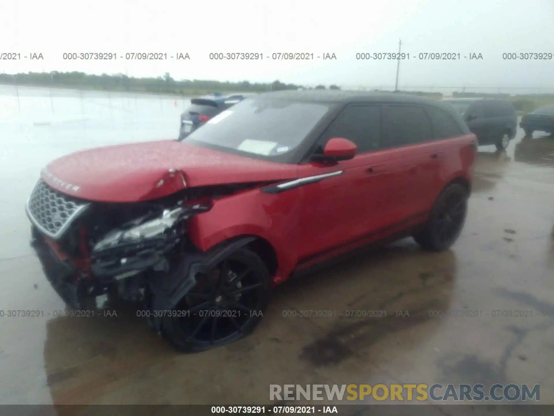 2 Photograph of a damaged car SALYB2EX3LA240066 LAND ROVER RANGE ROVER VELAR 2020