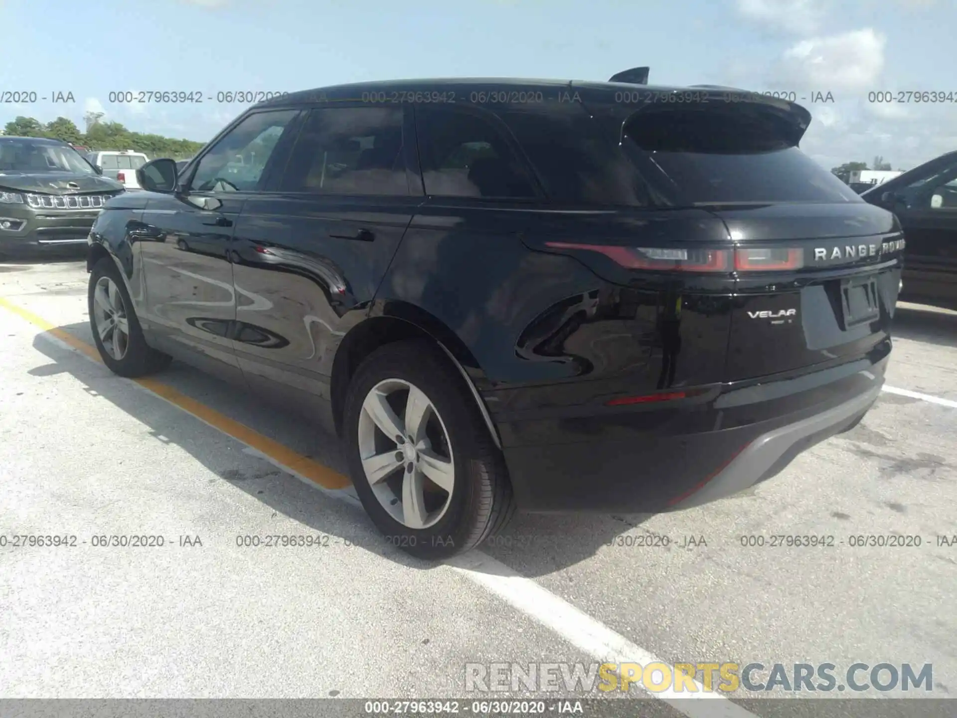 3 Photograph of a damaged car SALYB2EX3LA247972 LAND ROVER RANGE ROVER VELAR 2020