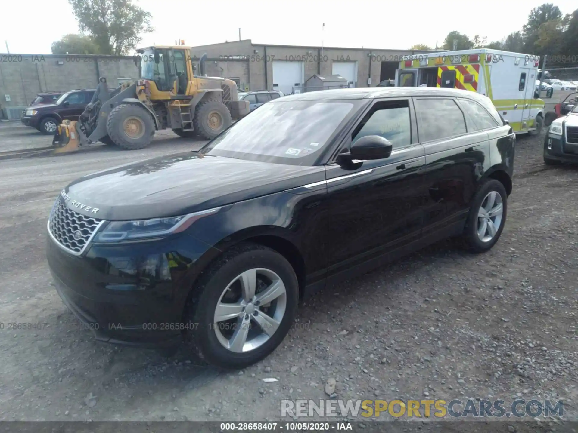 2 Photograph of a damaged car SALYB2EX3LA252816 LAND ROVER RANGE ROVER VELAR 2020