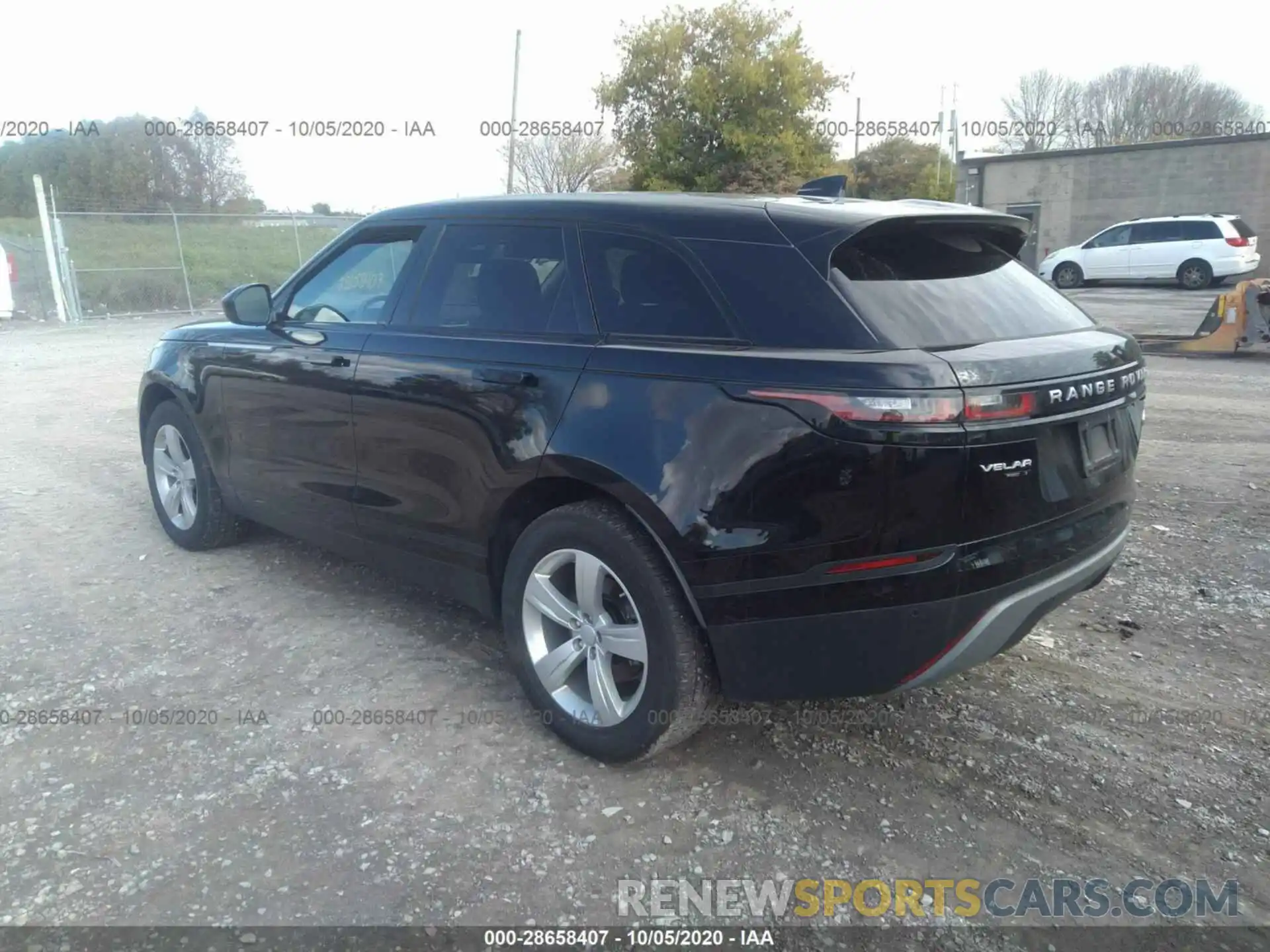 3 Photograph of a damaged car SALYB2EX3LA252816 LAND ROVER RANGE ROVER VELAR 2020