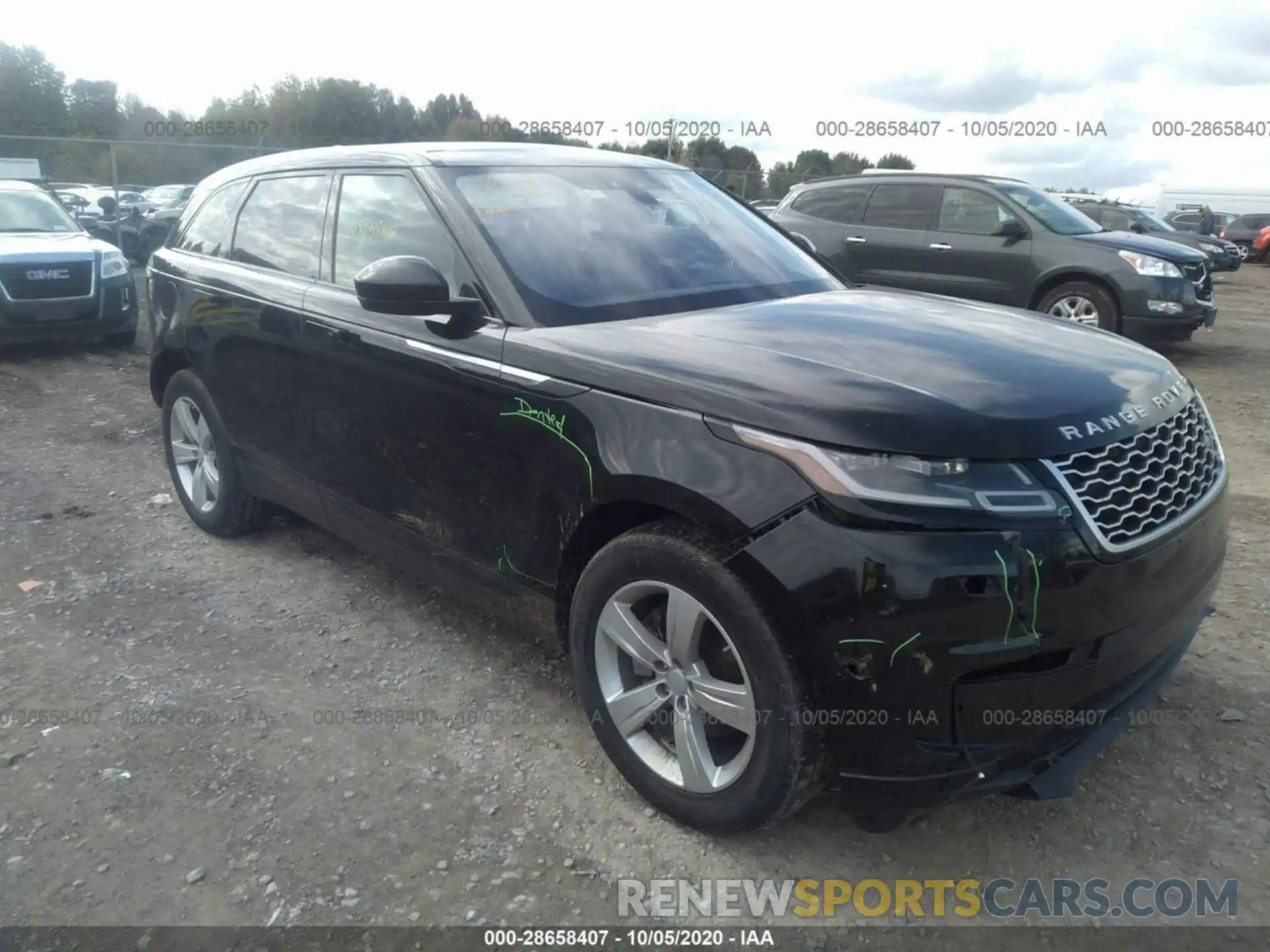 6 Photograph of a damaged car SALYB2EX3LA252816 LAND ROVER RANGE ROVER VELAR 2020