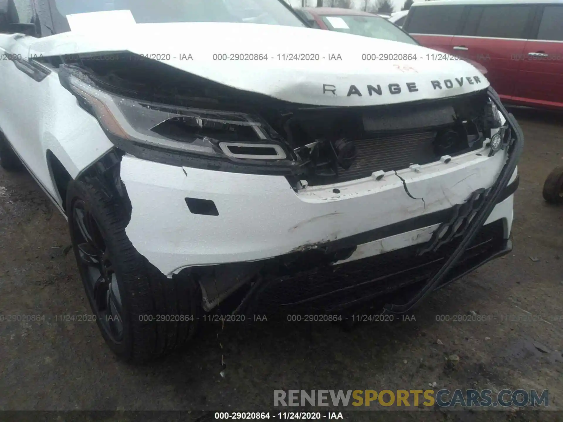 6 Photograph of a damaged car SALYB2EX3LA255831 LAND ROVER RANGE ROVER VELAR 2020