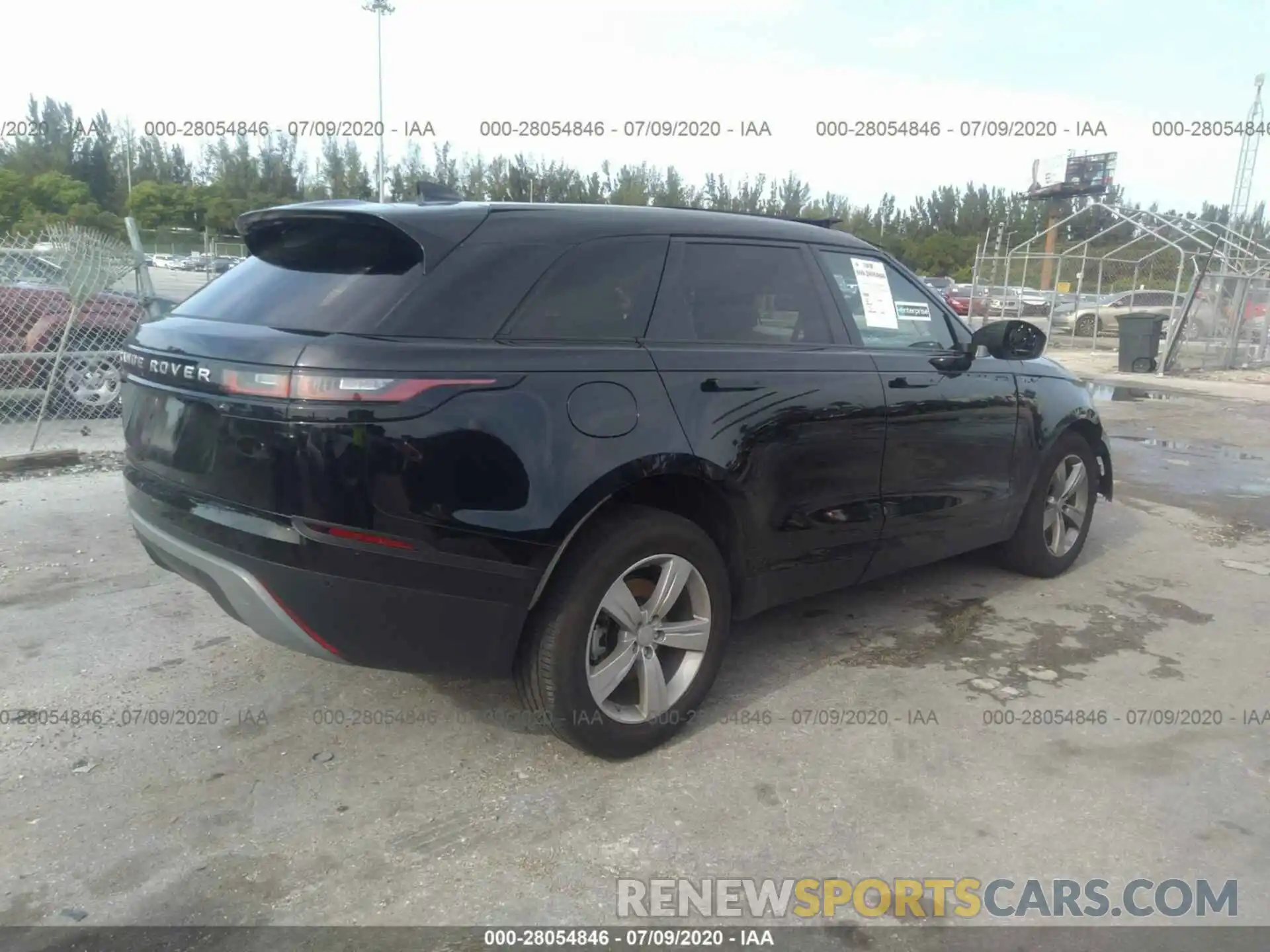 4 Фотография поврежденного автомобиля SALYB2EX3LA256459 LAND ROVER RANGE ROVER VELAR 2020