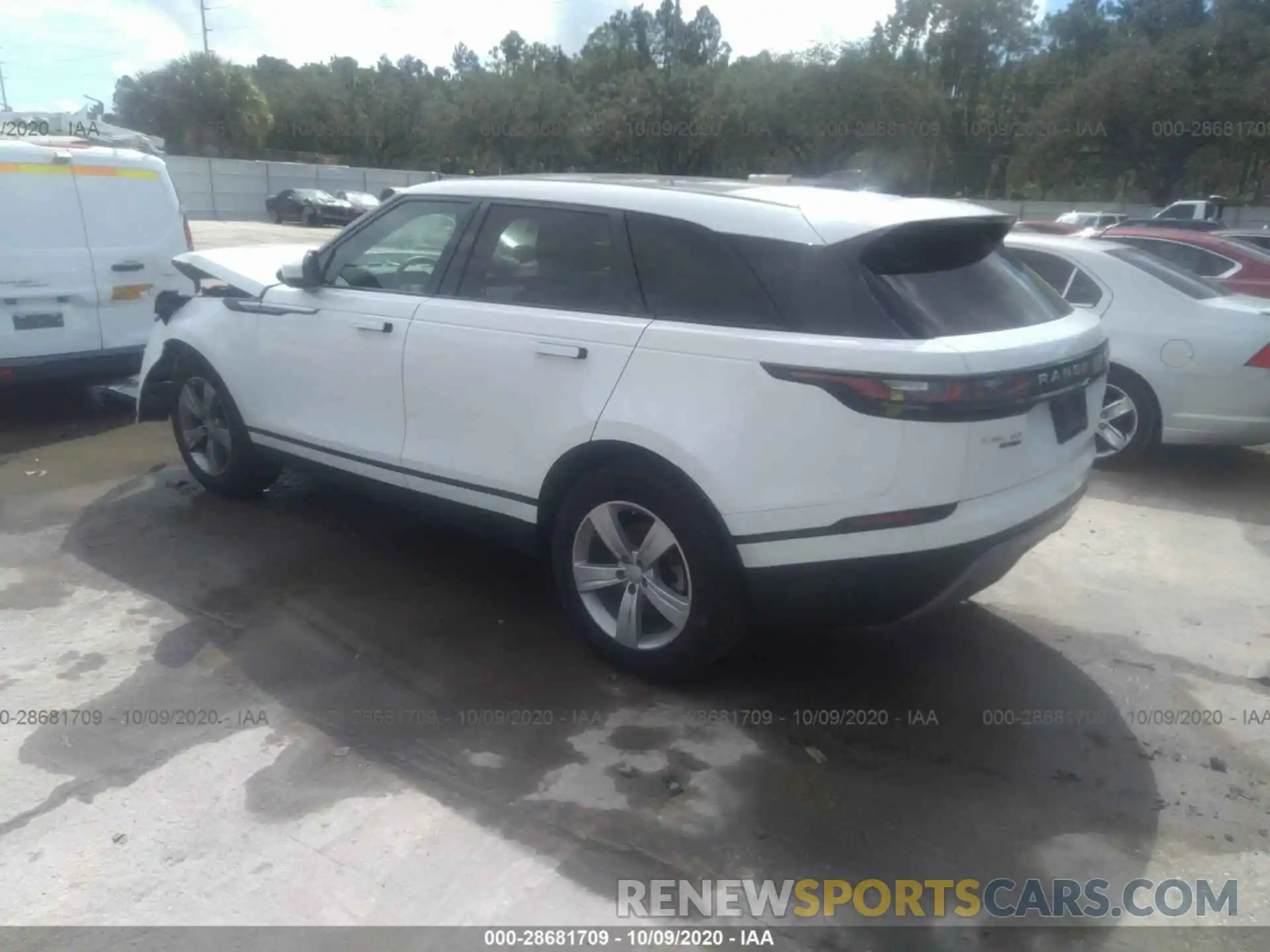 3 Photograph of a damaged car SALYB2EX3LA258678 LAND ROVER RANGE ROVER VELAR 2020