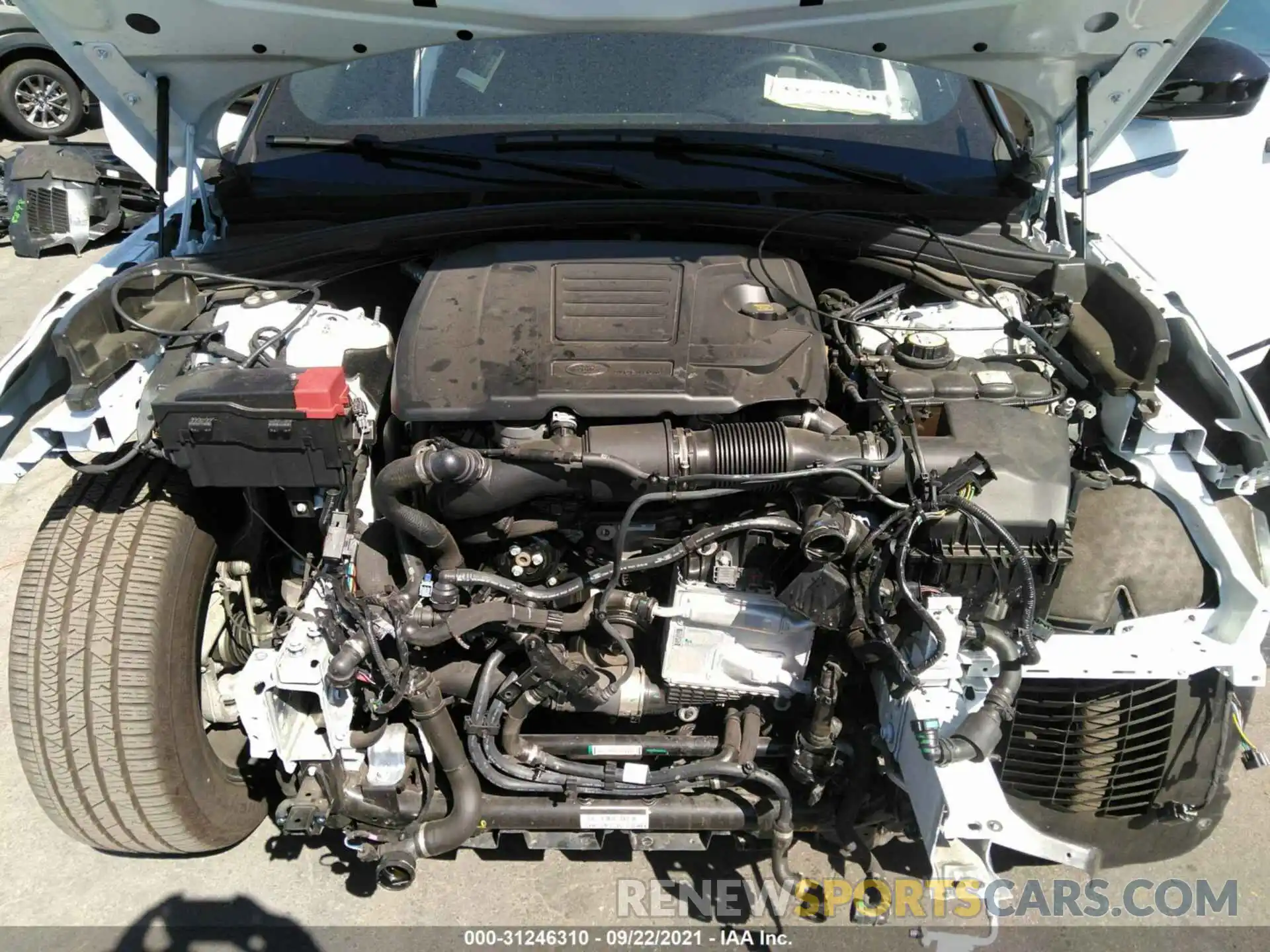 10 Photograph of a damaged car SALYB2EX3LA274119 LAND ROVER RANGE ROVER VELAR 2020