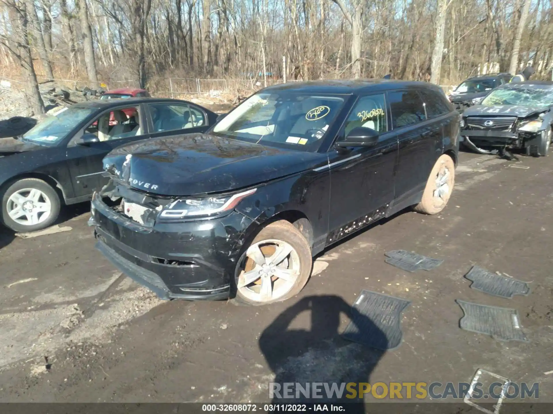 2 Photograph of a damaged car SALYB2EX3LA293107 LAND ROVER RANGE ROVER VELAR 2020