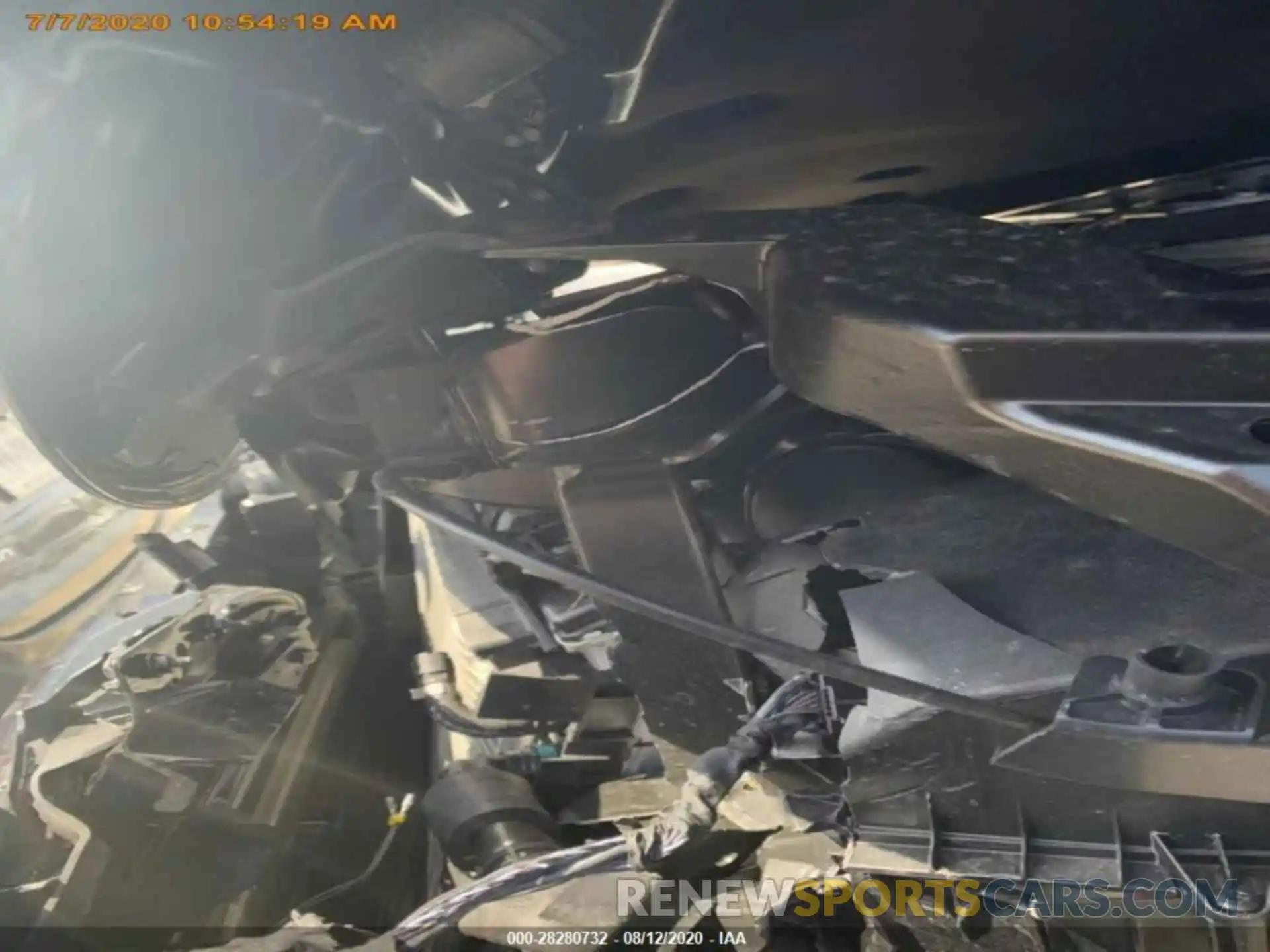 4 Photograph of a damaged car SALYB2EX4LA258687 LAND ROVER RANGE ROVER VELAR 2020