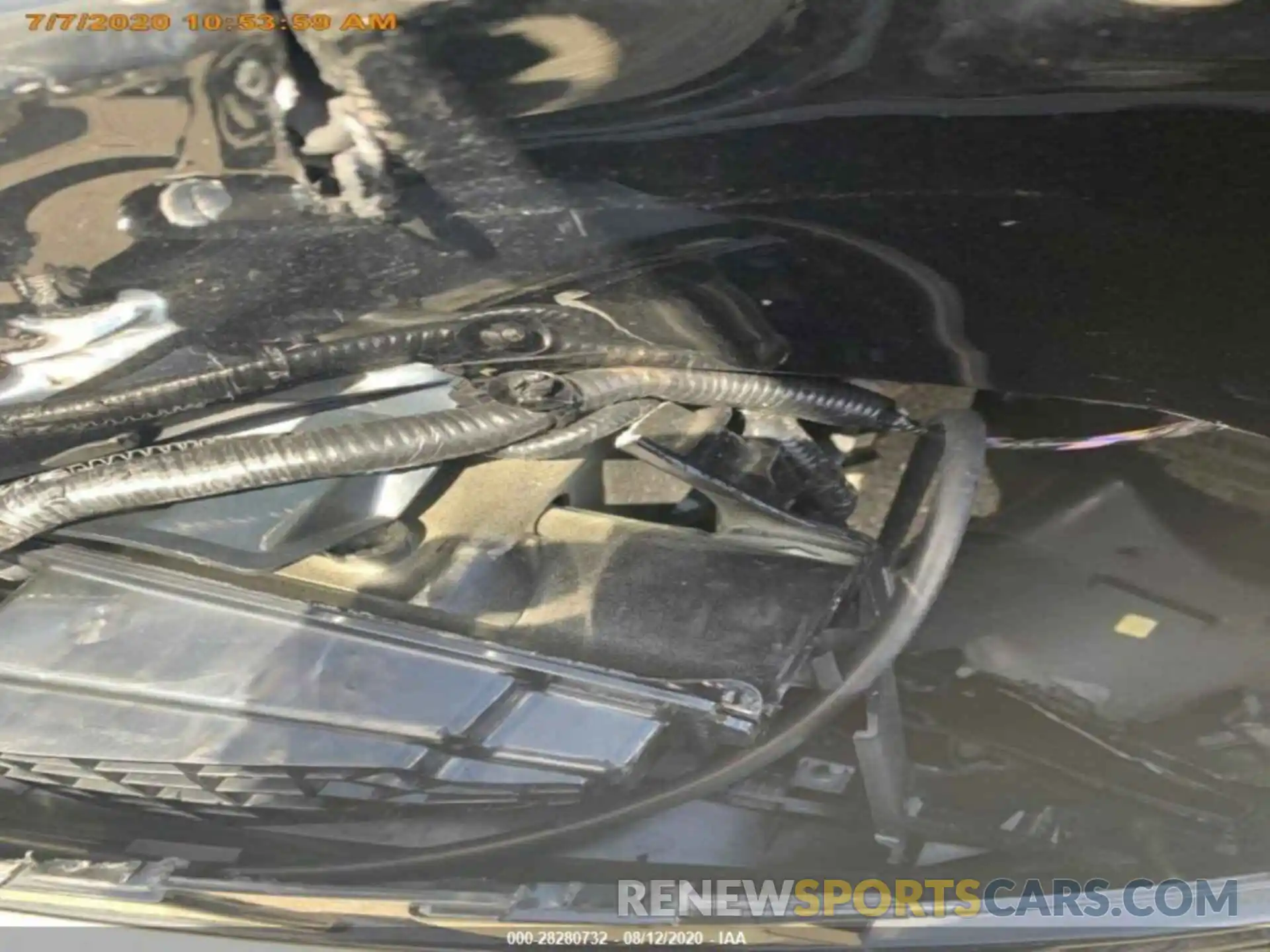 5 Photograph of a damaged car SALYB2EX4LA258687 LAND ROVER RANGE ROVER VELAR 2020