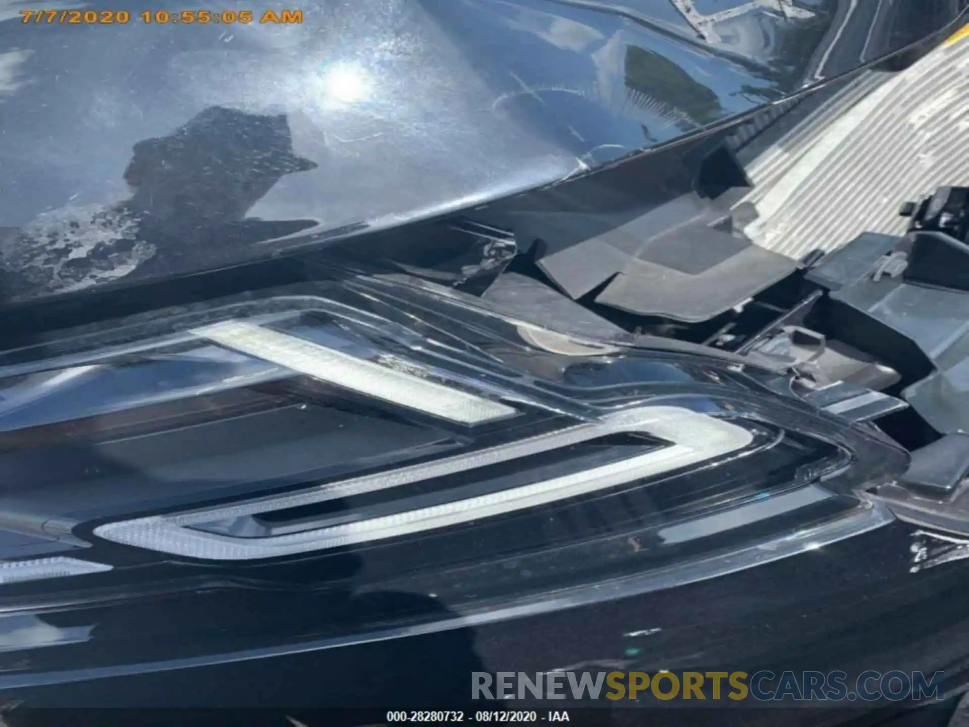 7 Photograph of a damaged car SALYB2EX4LA258687 LAND ROVER RANGE ROVER VELAR 2020