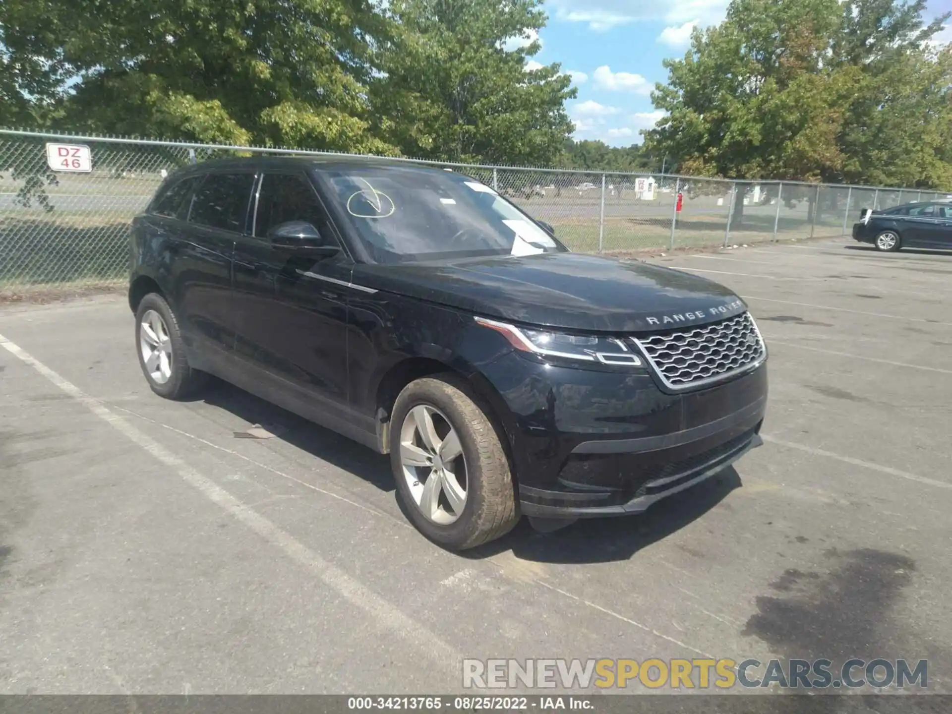 1 Photograph of a damaged car SALYB2EX5LA248444 LAND ROVER RANGE ROVER VELAR 2020