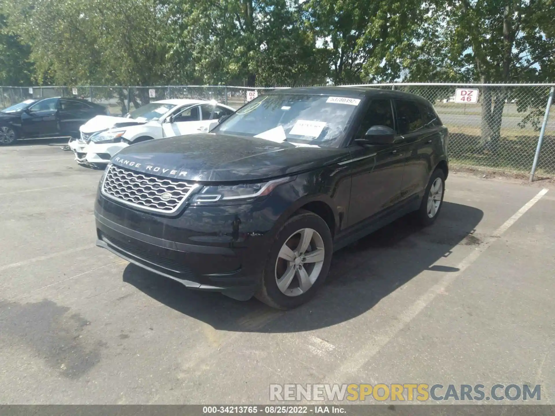 2 Photograph of a damaged car SALYB2EX5LA248444 LAND ROVER RANGE ROVER VELAR 2020