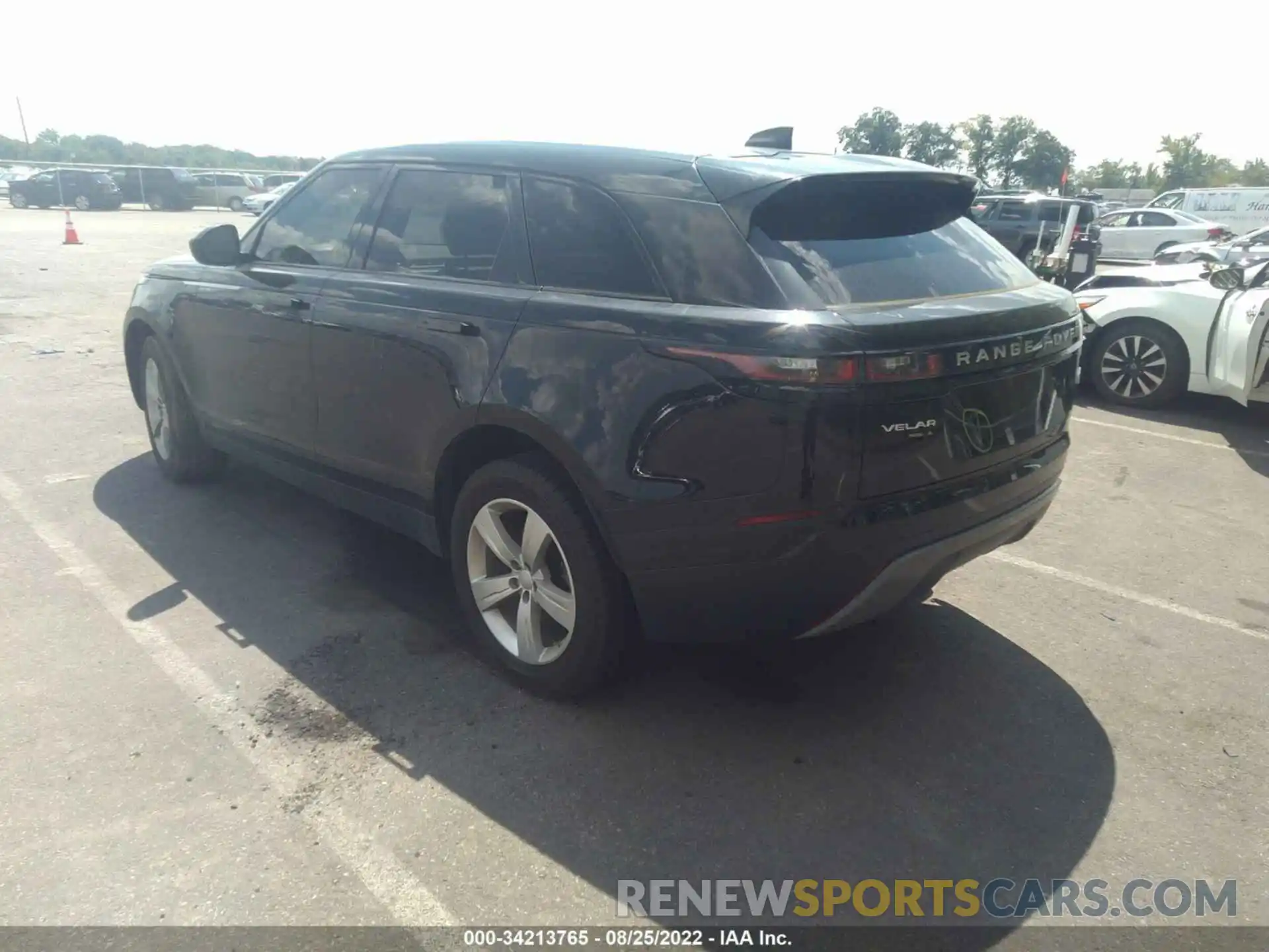 3 Photograph of a damaged car SALYB2EX5LA248444 LAND ROVER RANGE ROVER VELAR 2020