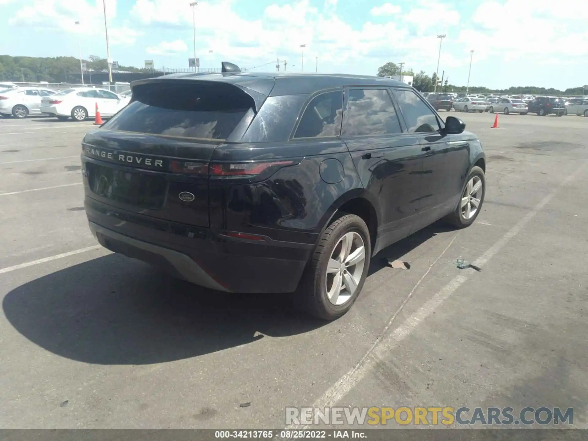 4 Photograph of a damaged car SALYB2EX5LA248444 LAND ROVER RANGE ROVER VELAR 2020